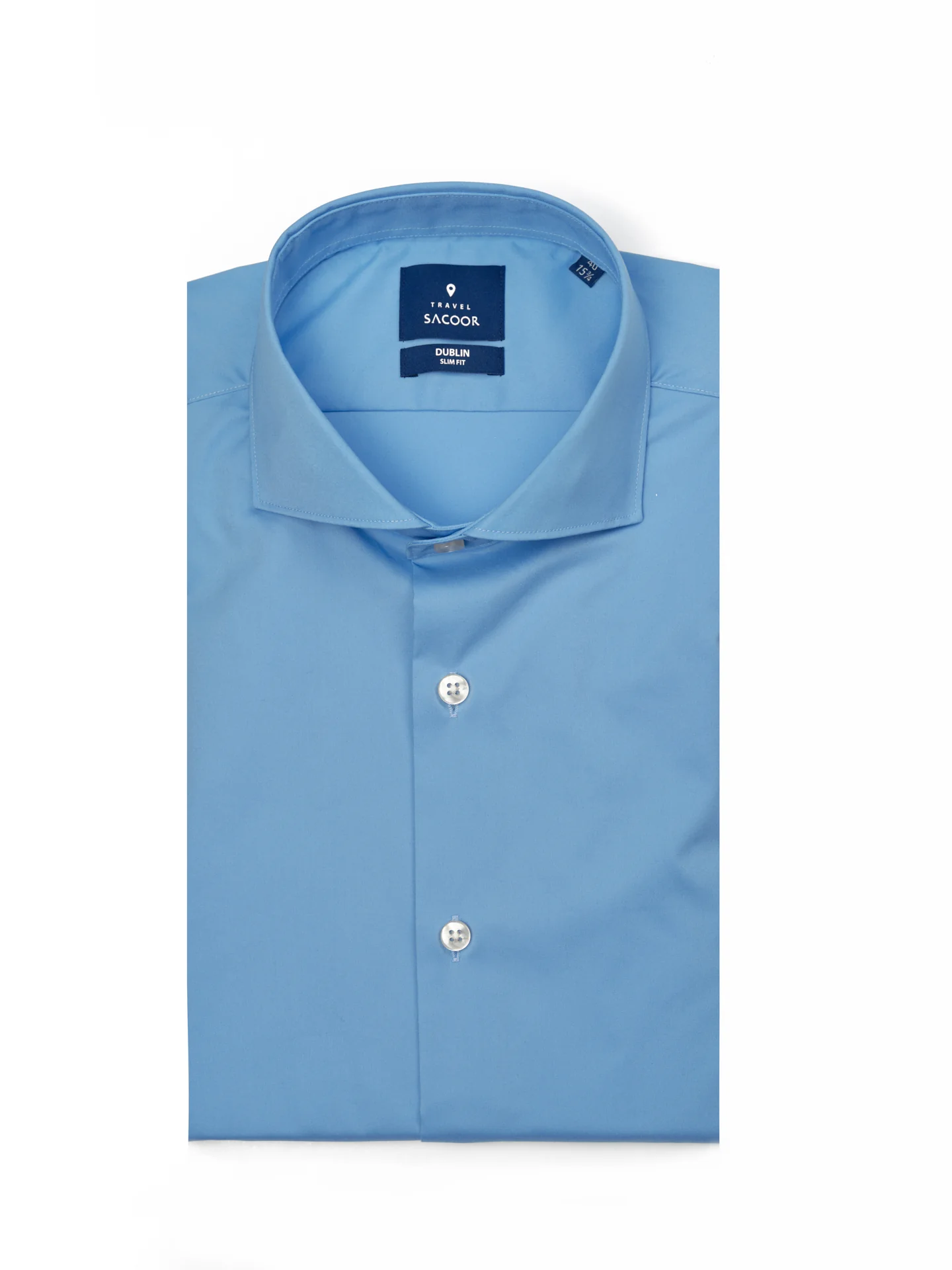 Slim fit K-Easy plain formal shirt - Image 4