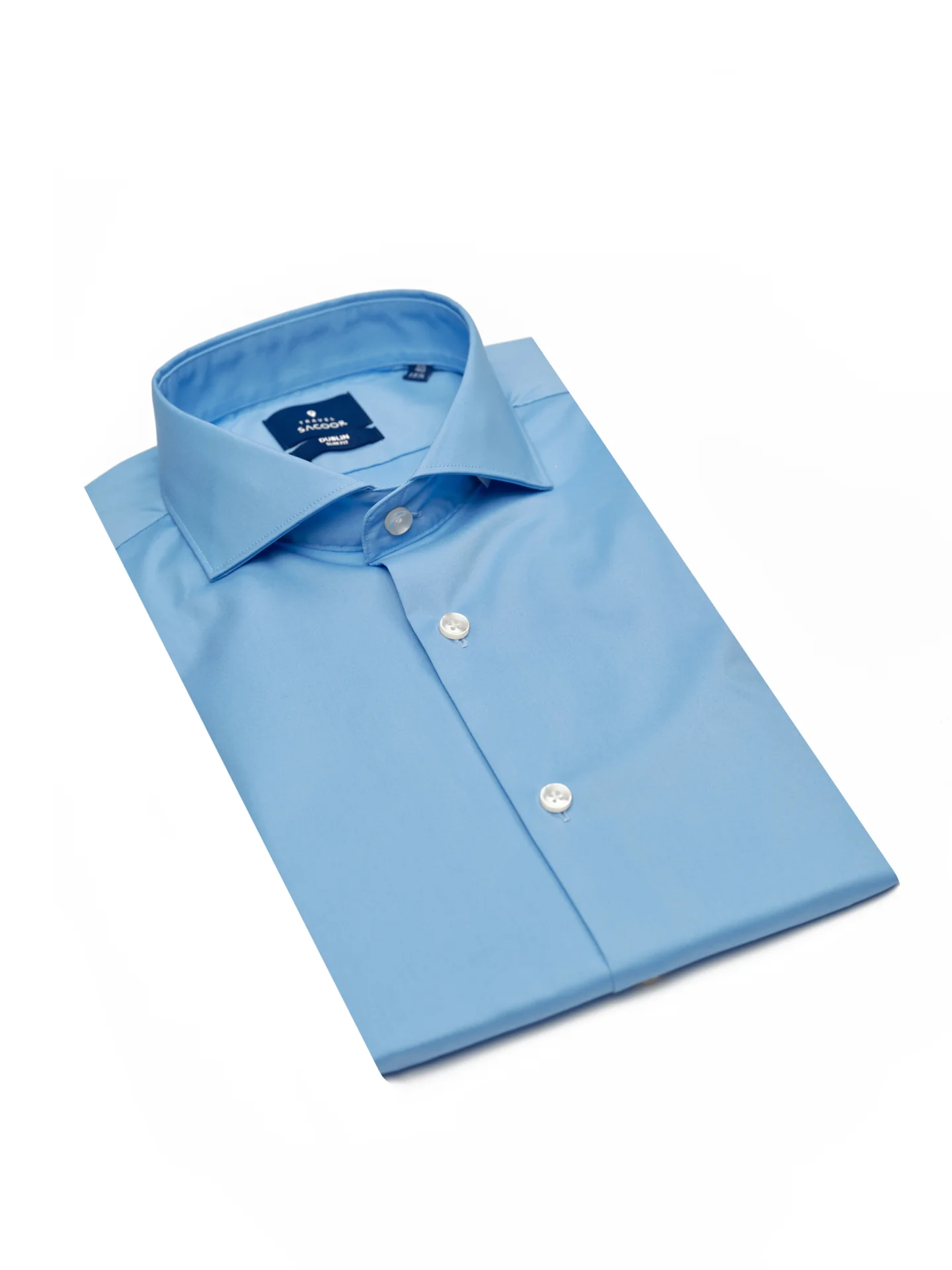Slim fit K-Easy plain formal shirt - Image 5