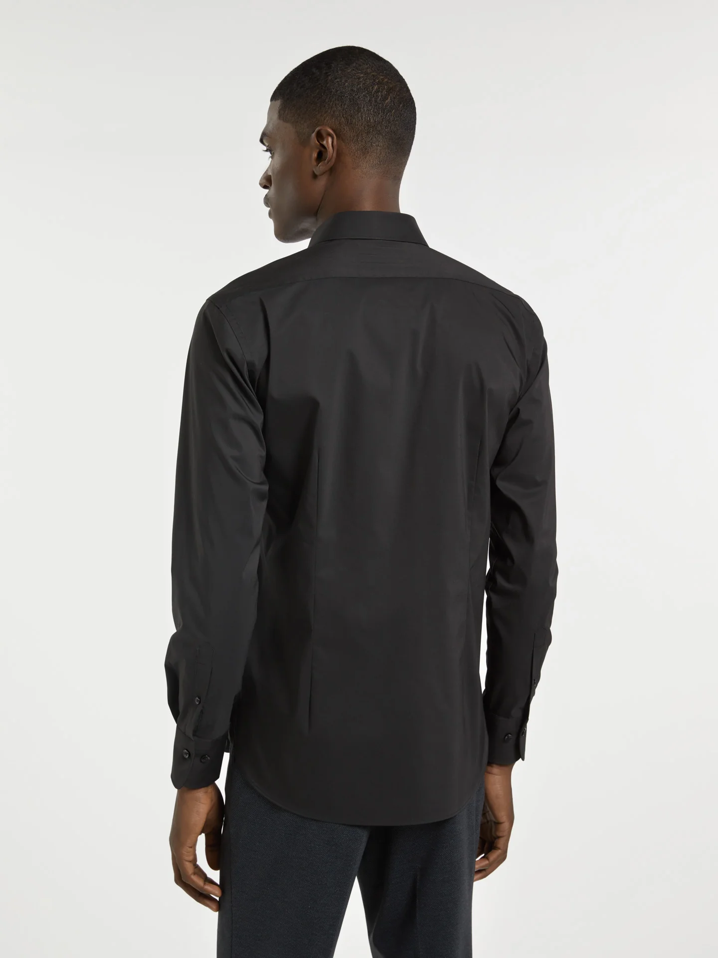 Slim fit k-easy plain poplin comfort formal shirt - Image 3