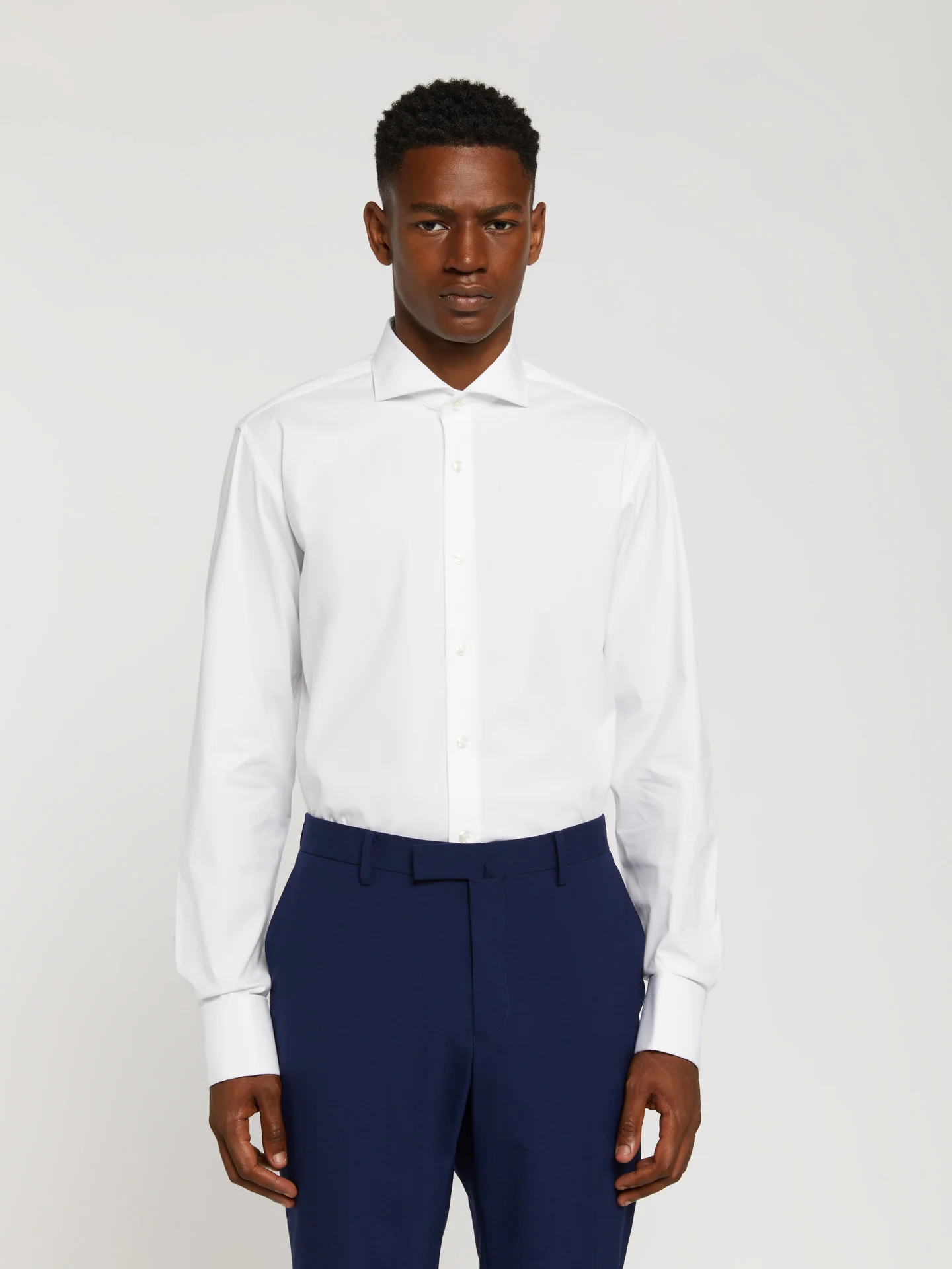 Slim fit k-easy plain poplin comfort formal shirt - Image 5