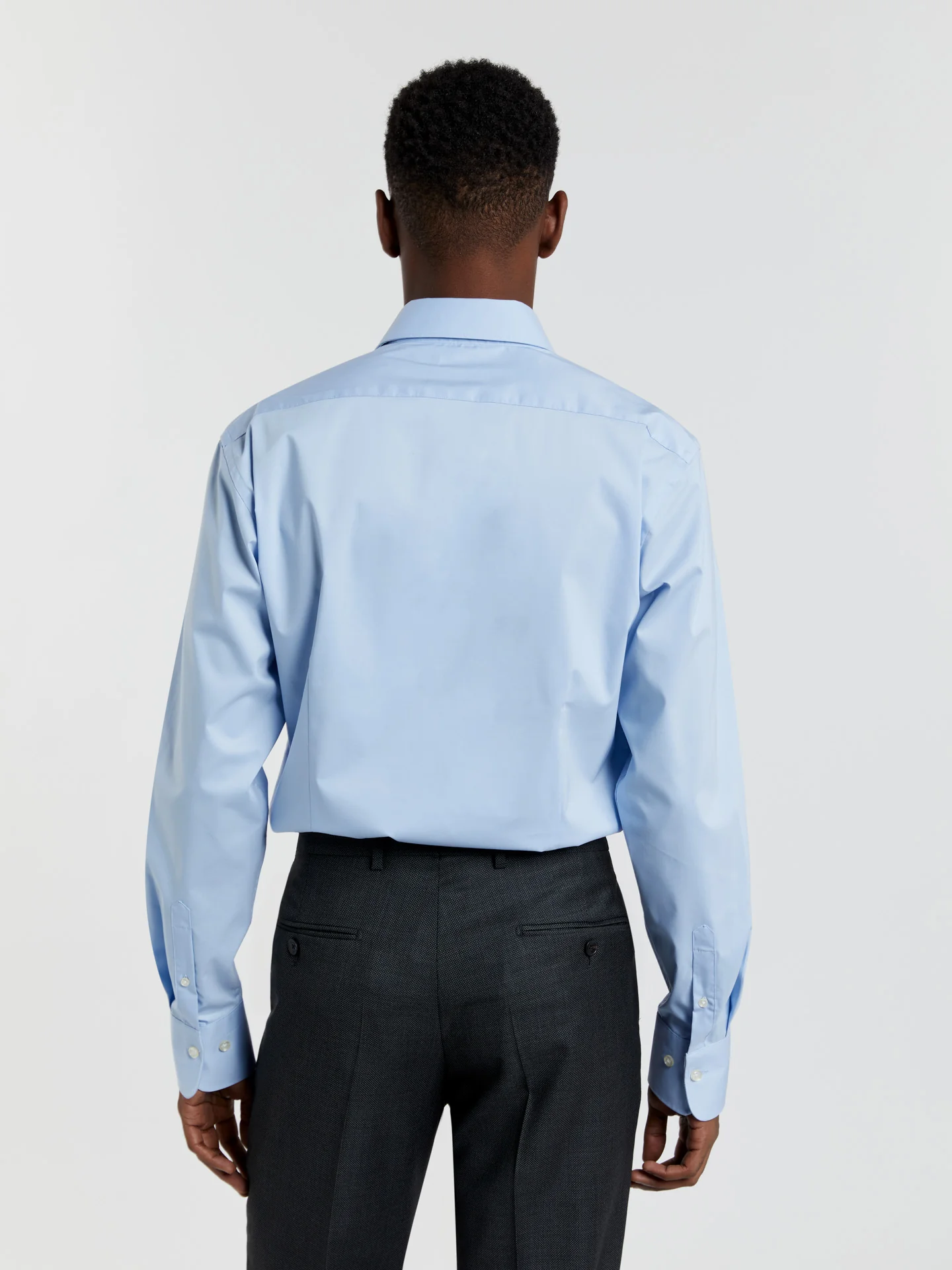 Slim fit k-easy plain poplin comfort formal shirt - Image 3