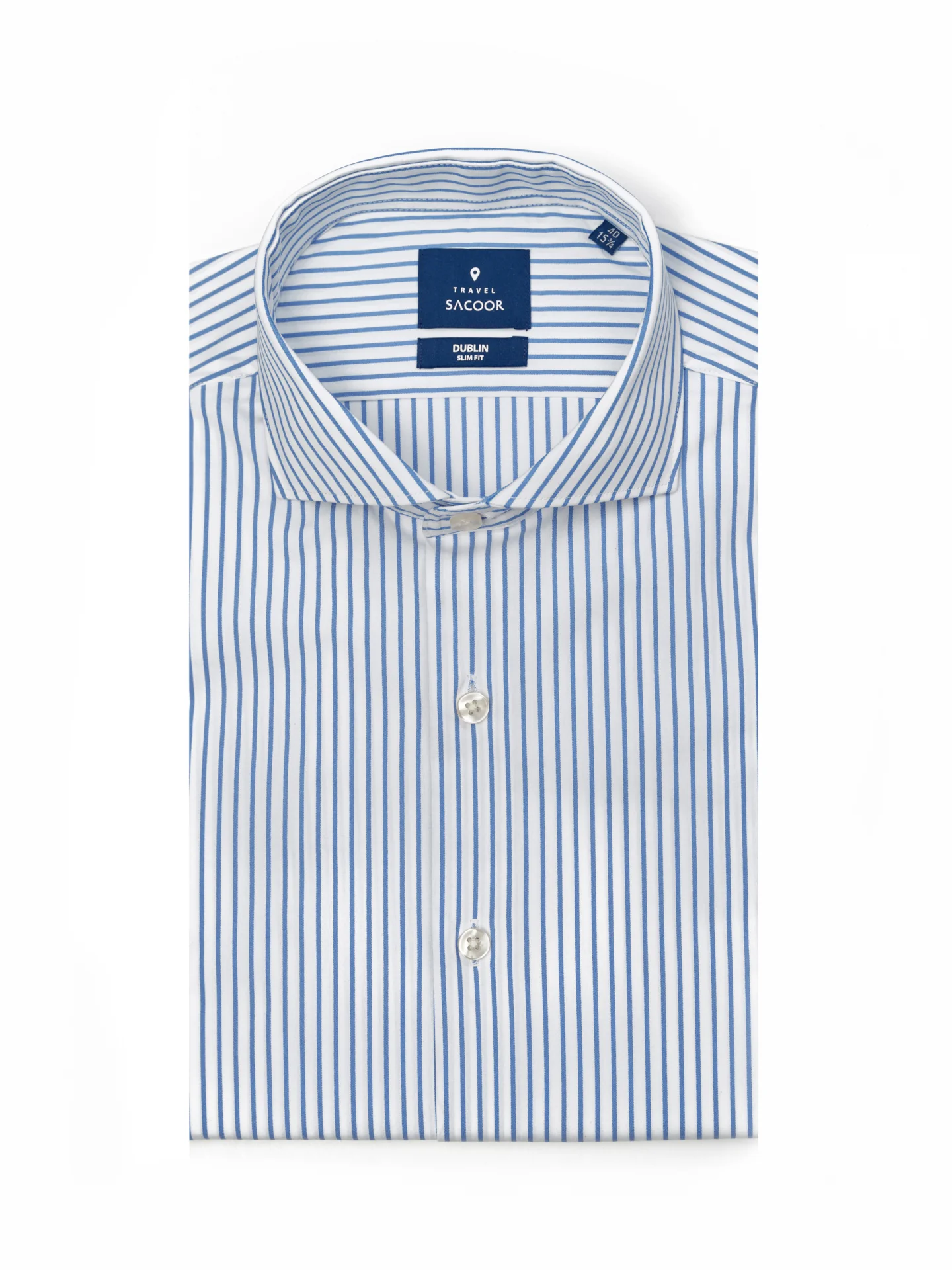 Slim fit K-Easy striped formal shirt