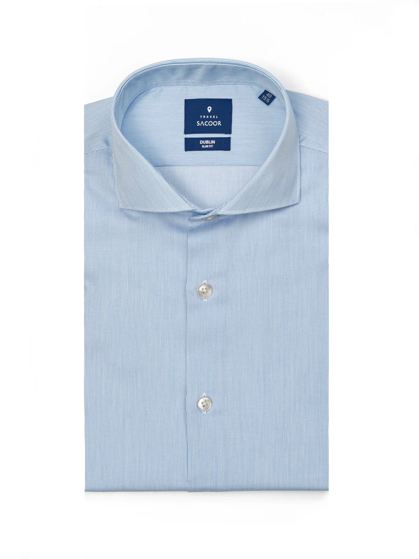 Slim fit K-Easy striped formal shirt