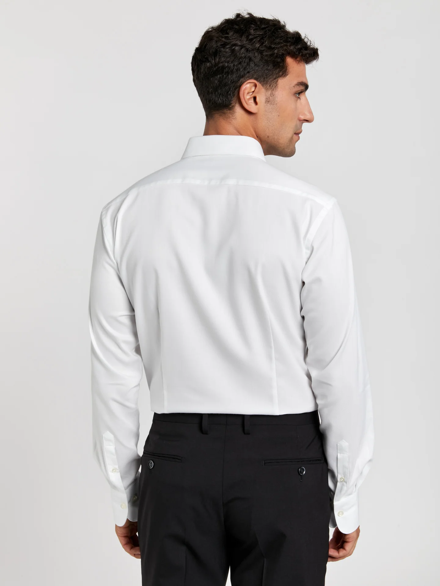 Slim fit k-easy textured comfort formal shirt - Image 3