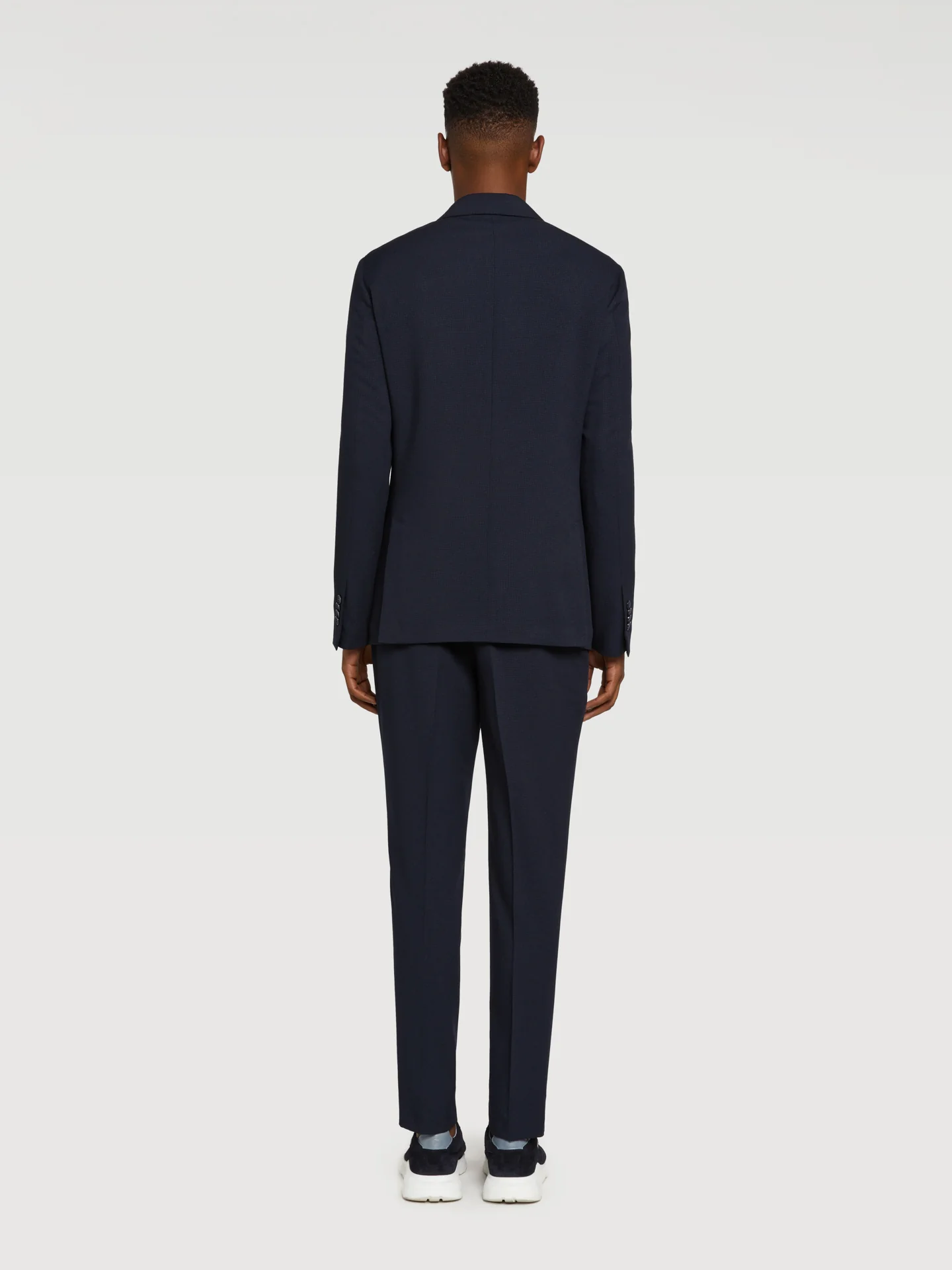 Slim fit k-motion pied-poule suit - Image 3
