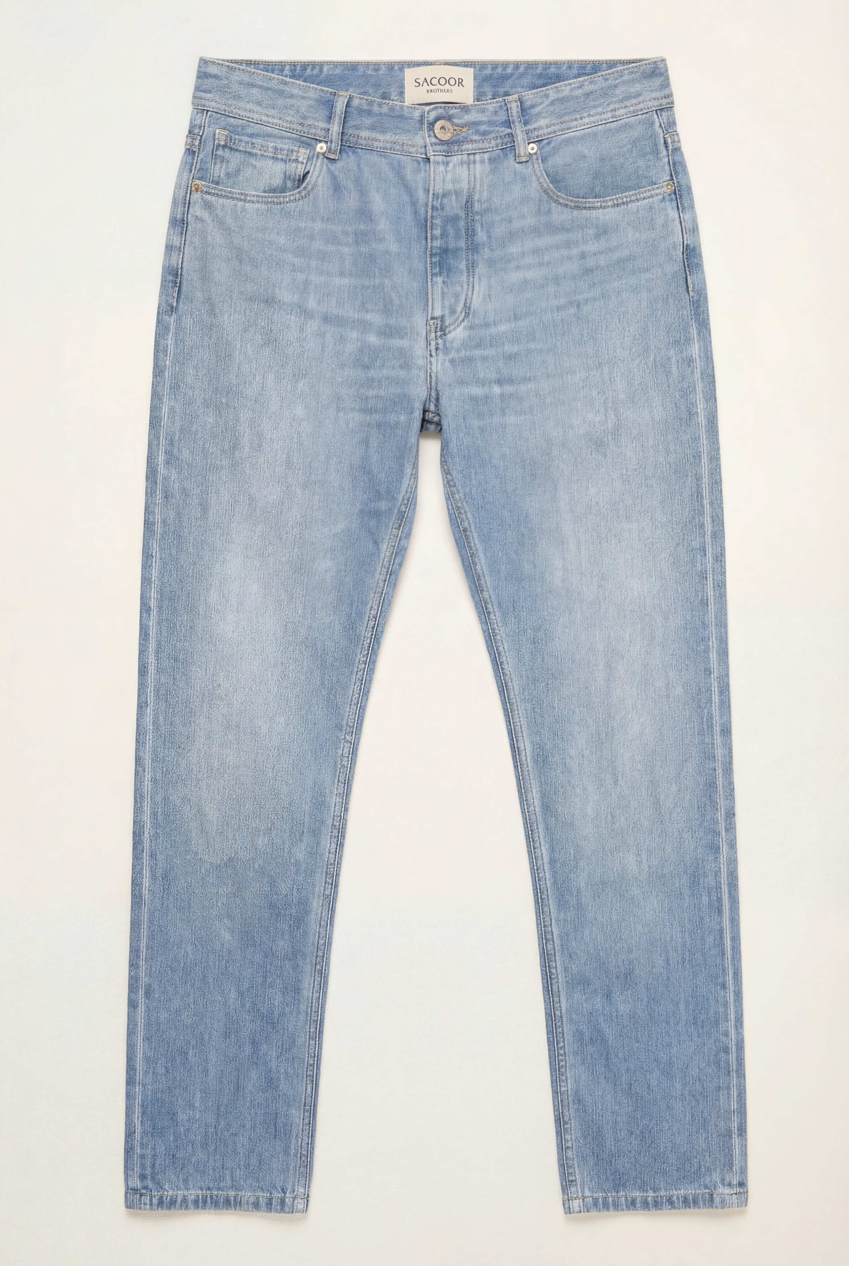 Slim Fit Low-Waist Jeans In Organic Cotton Blend - Image 5