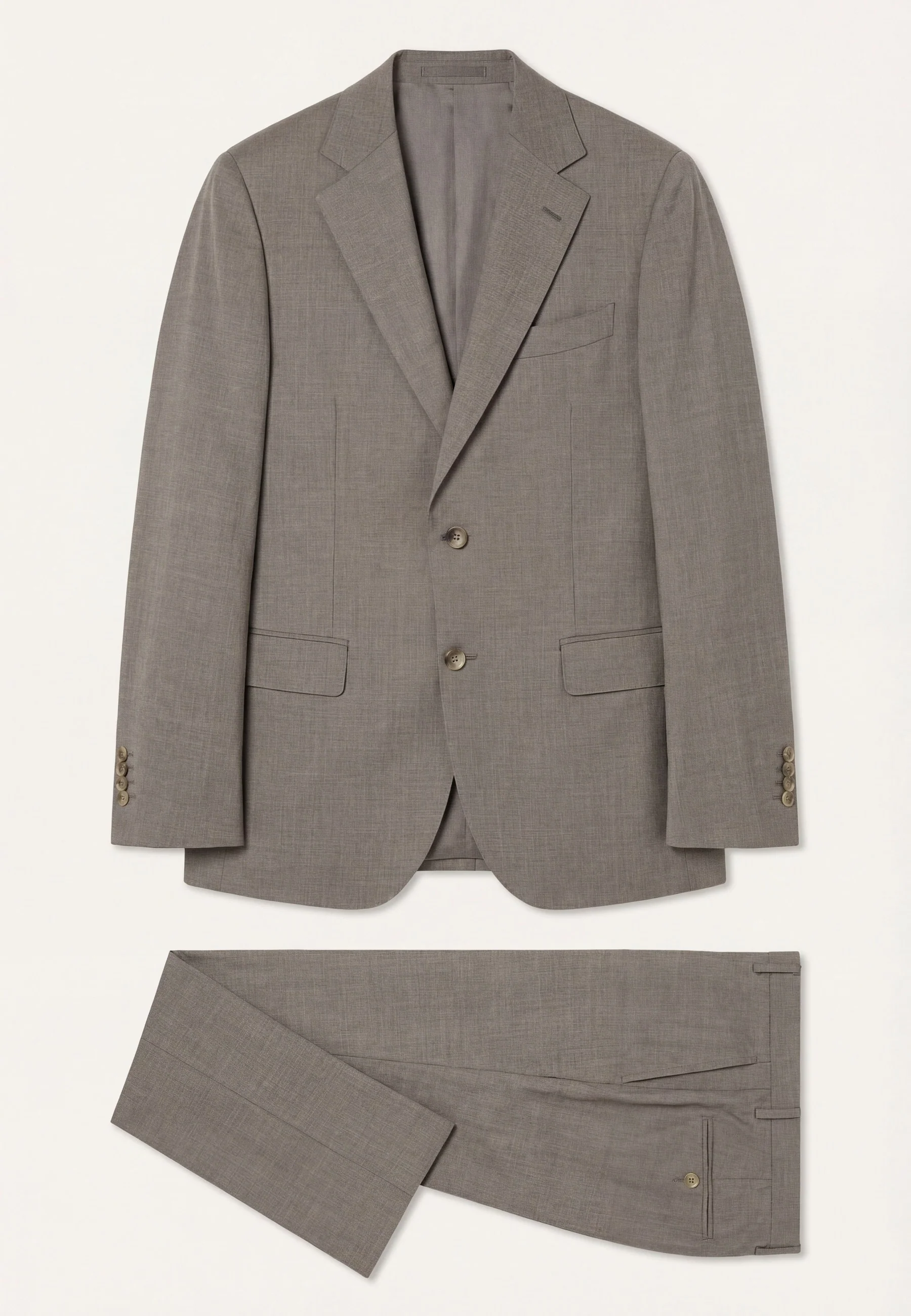 Slim fit Mélange Business Suit - Image 4