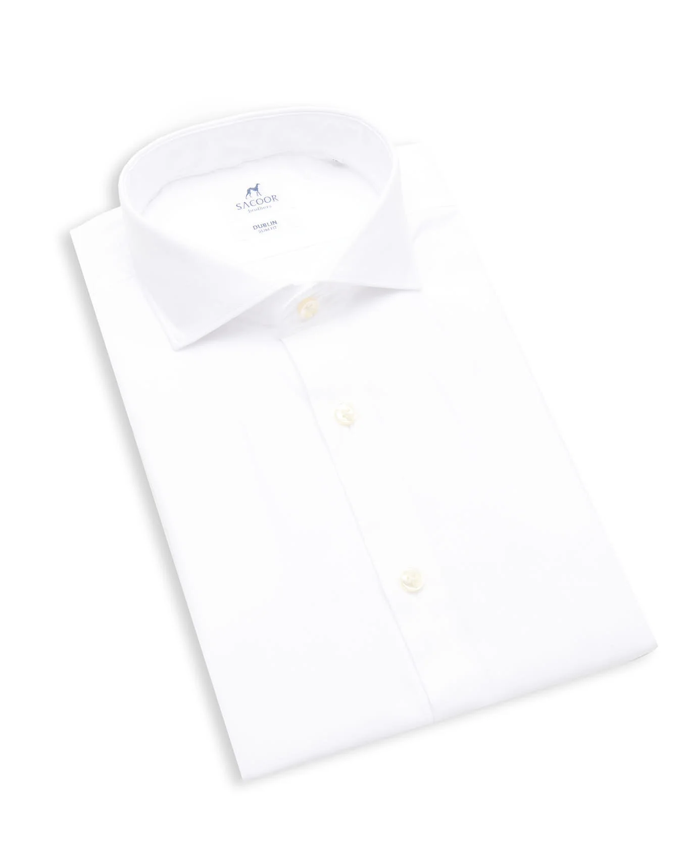 Slim fit oxford cotton formal shirt - Image 2