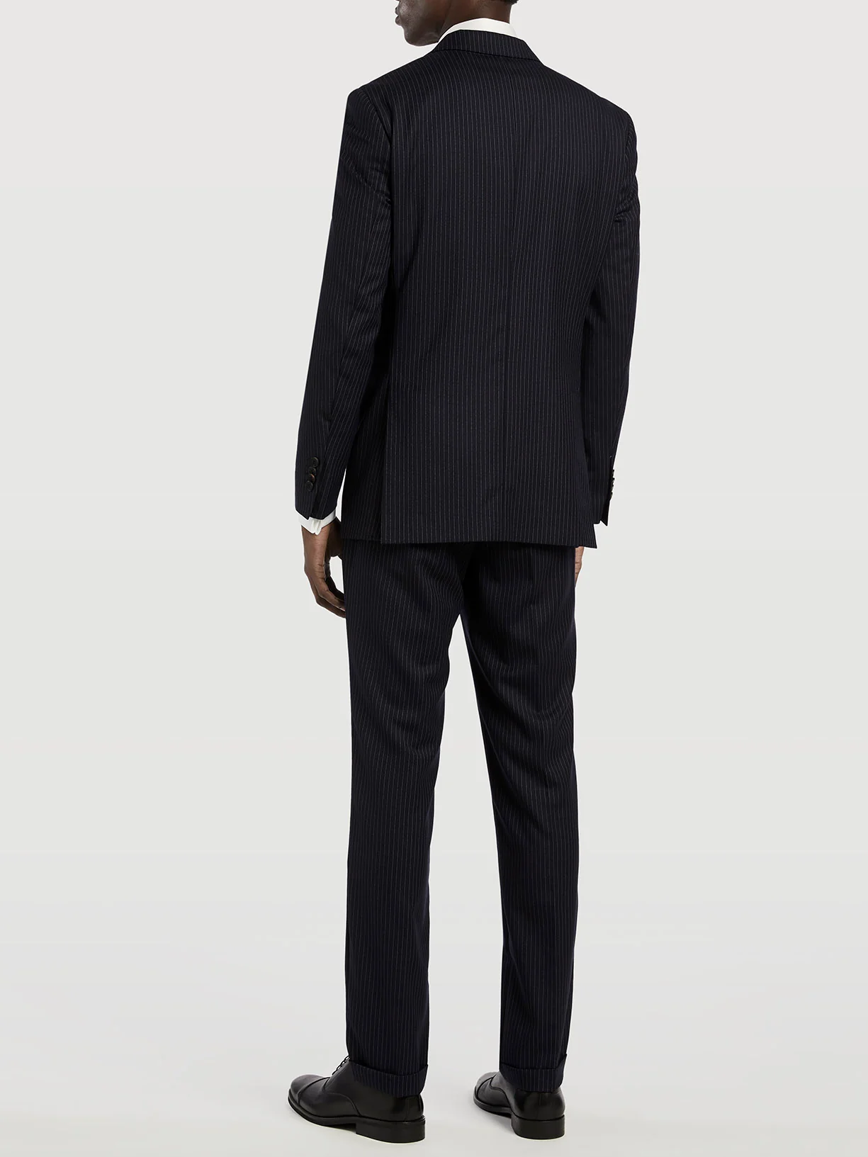 Slim fit pinstripe 3 pieces suit - Image 5