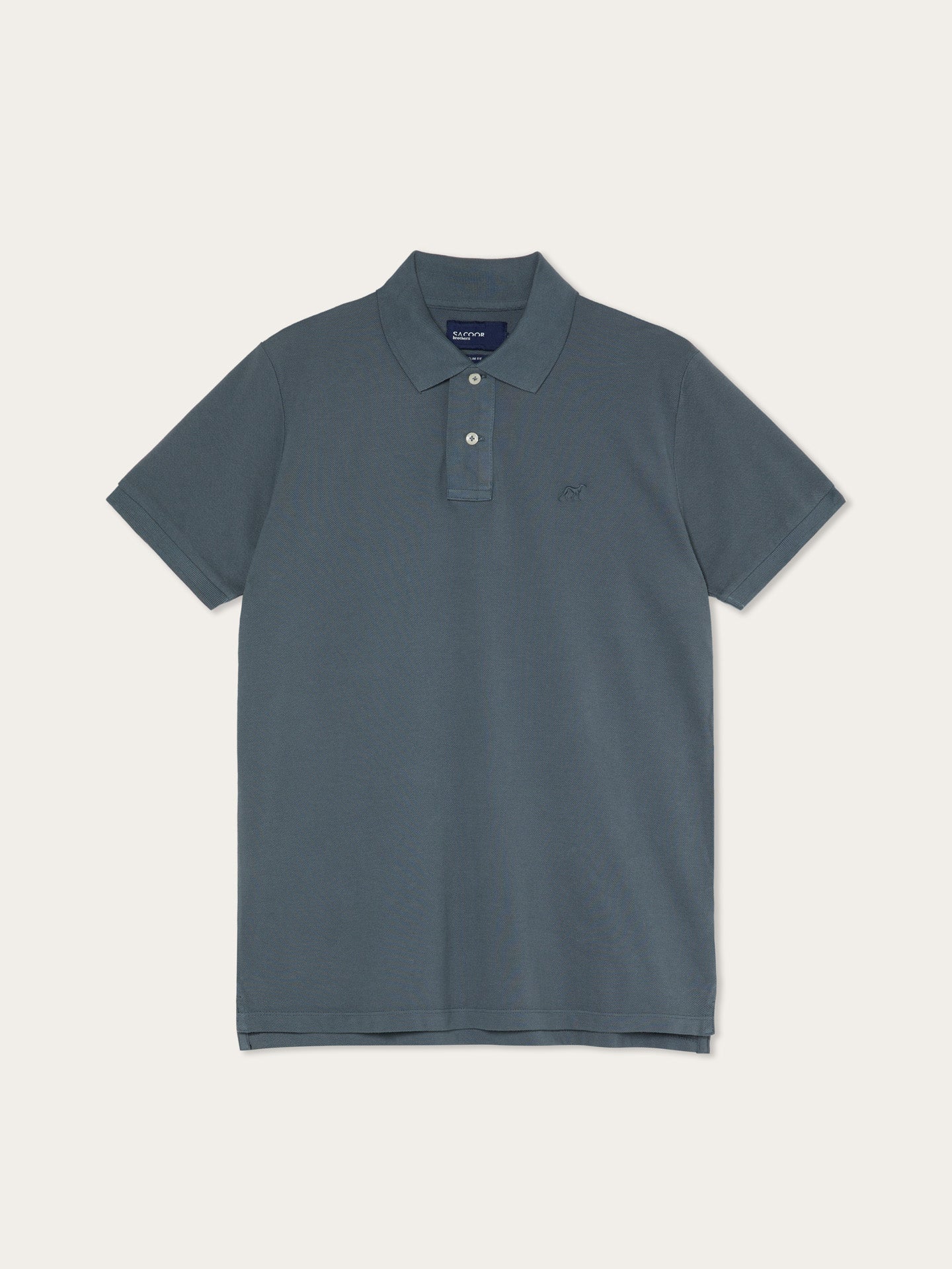 Slim fit piqué polo shirt Garment Dye Edition - Image 16