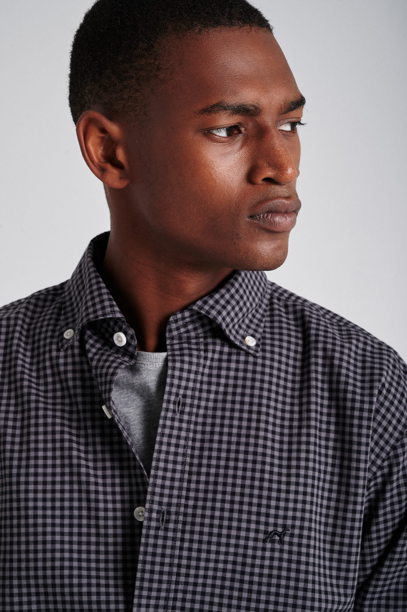 Slim fit plaids shirt - Image 6
