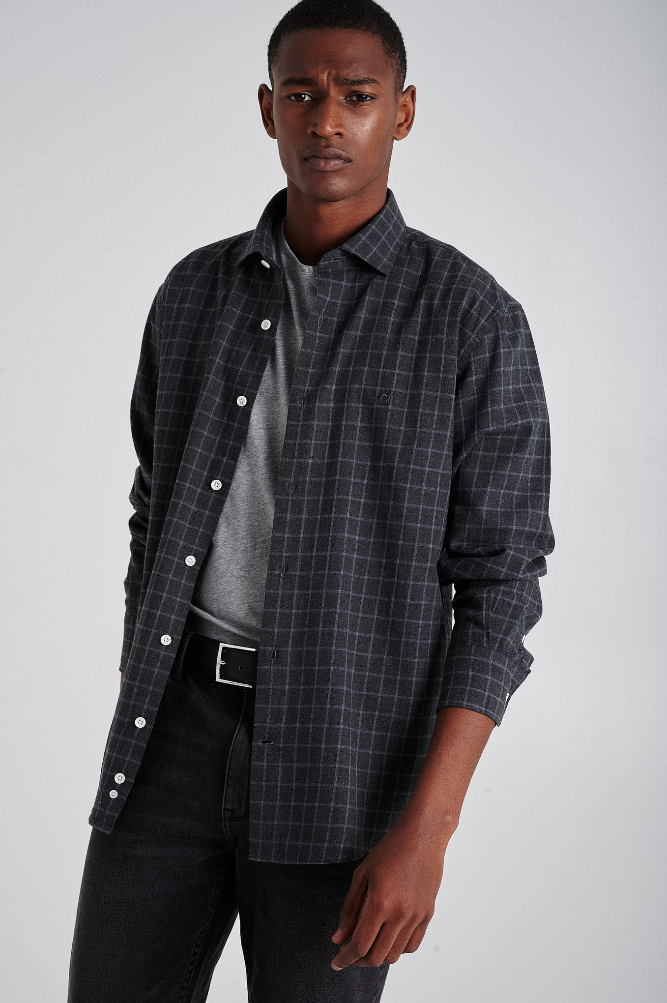 Slim Fit plaids shirt - Image 9
