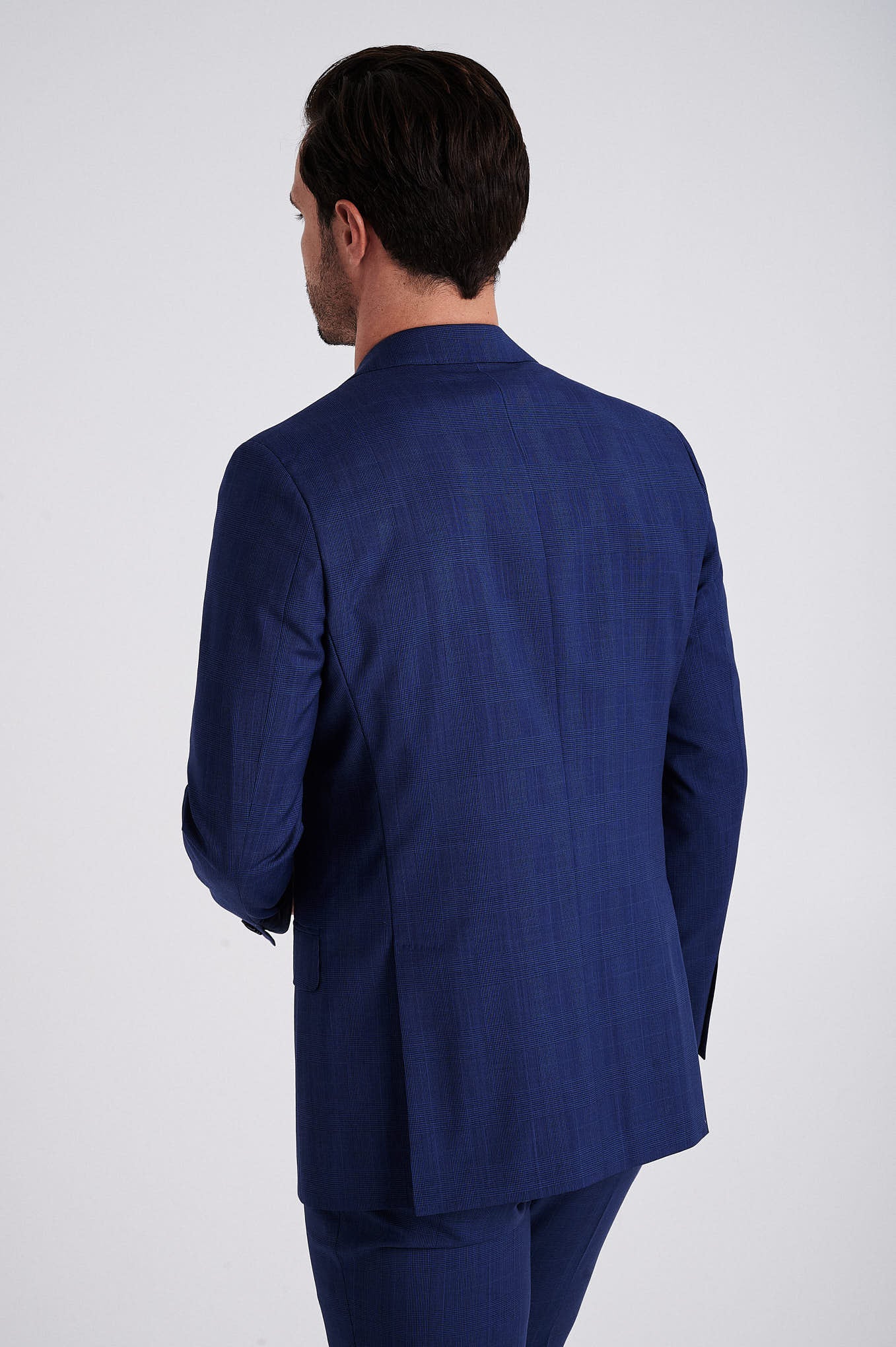 Slim fit plaids suit - Image 14