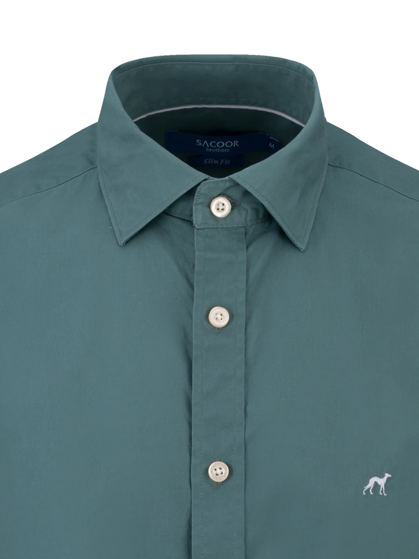 Slim fit plain shirt - Image 9