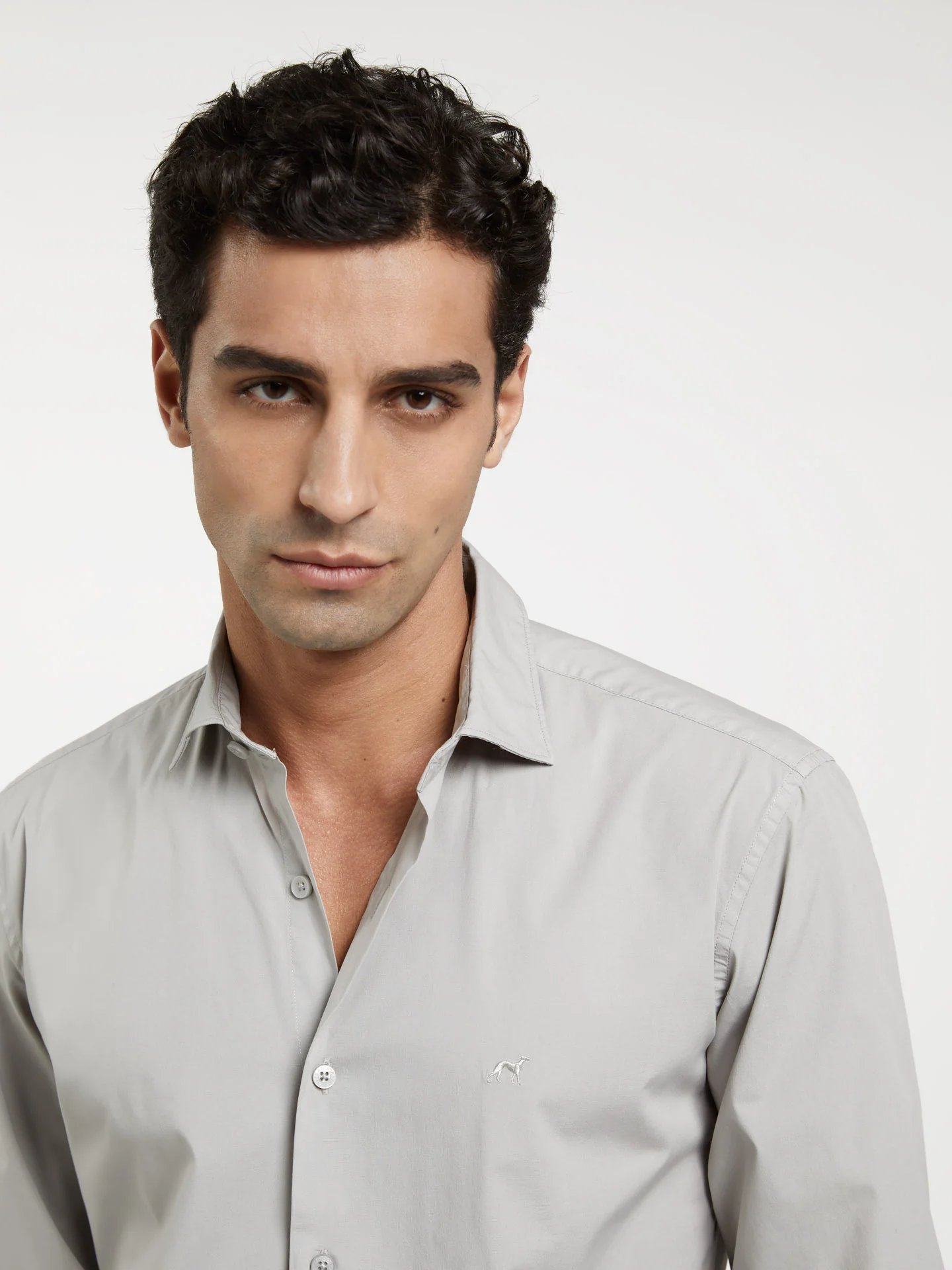 Slim fit poplin comfort shirt - Image 18