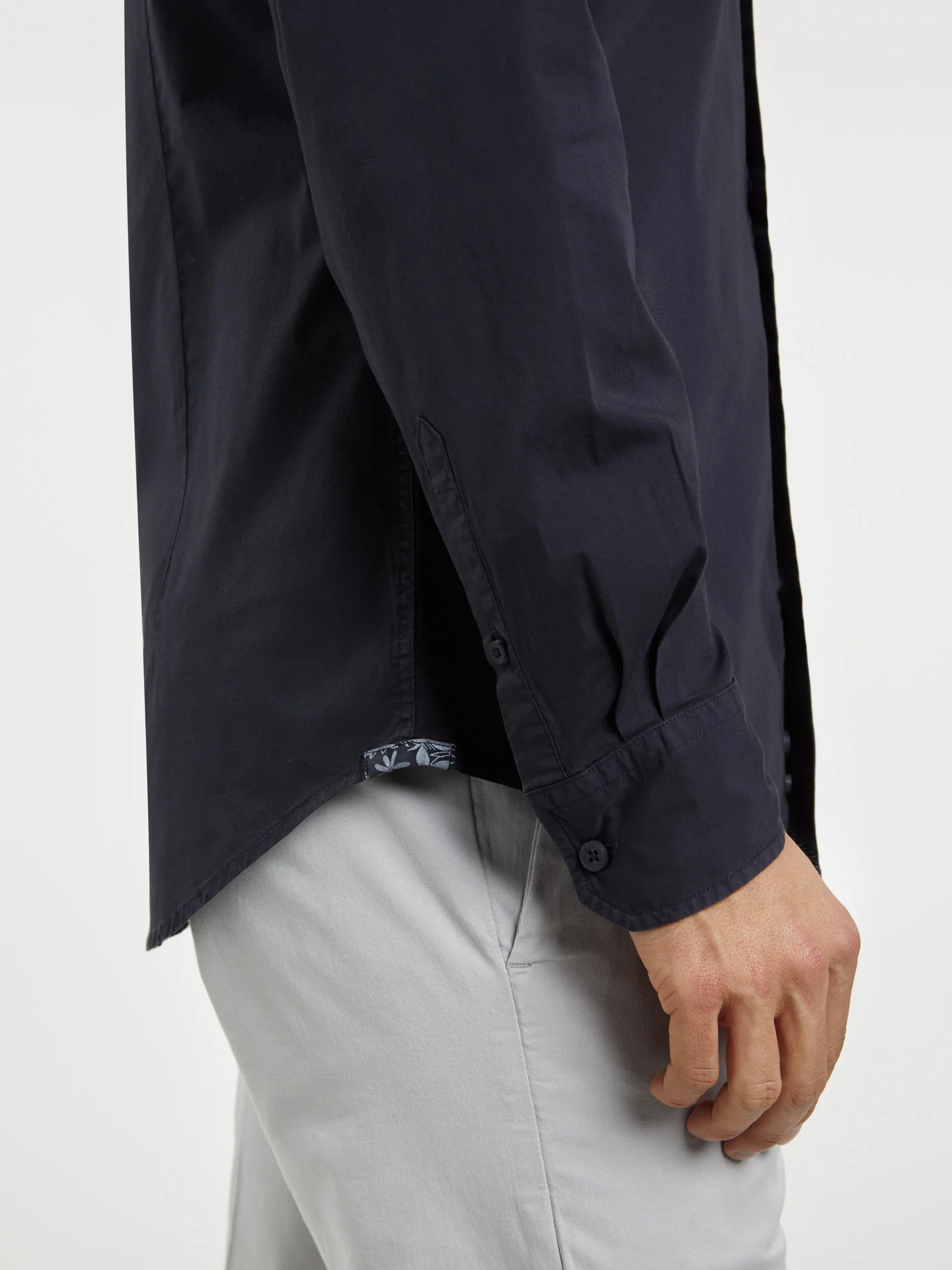 Slim fit poplin comfort shirt - Image 5