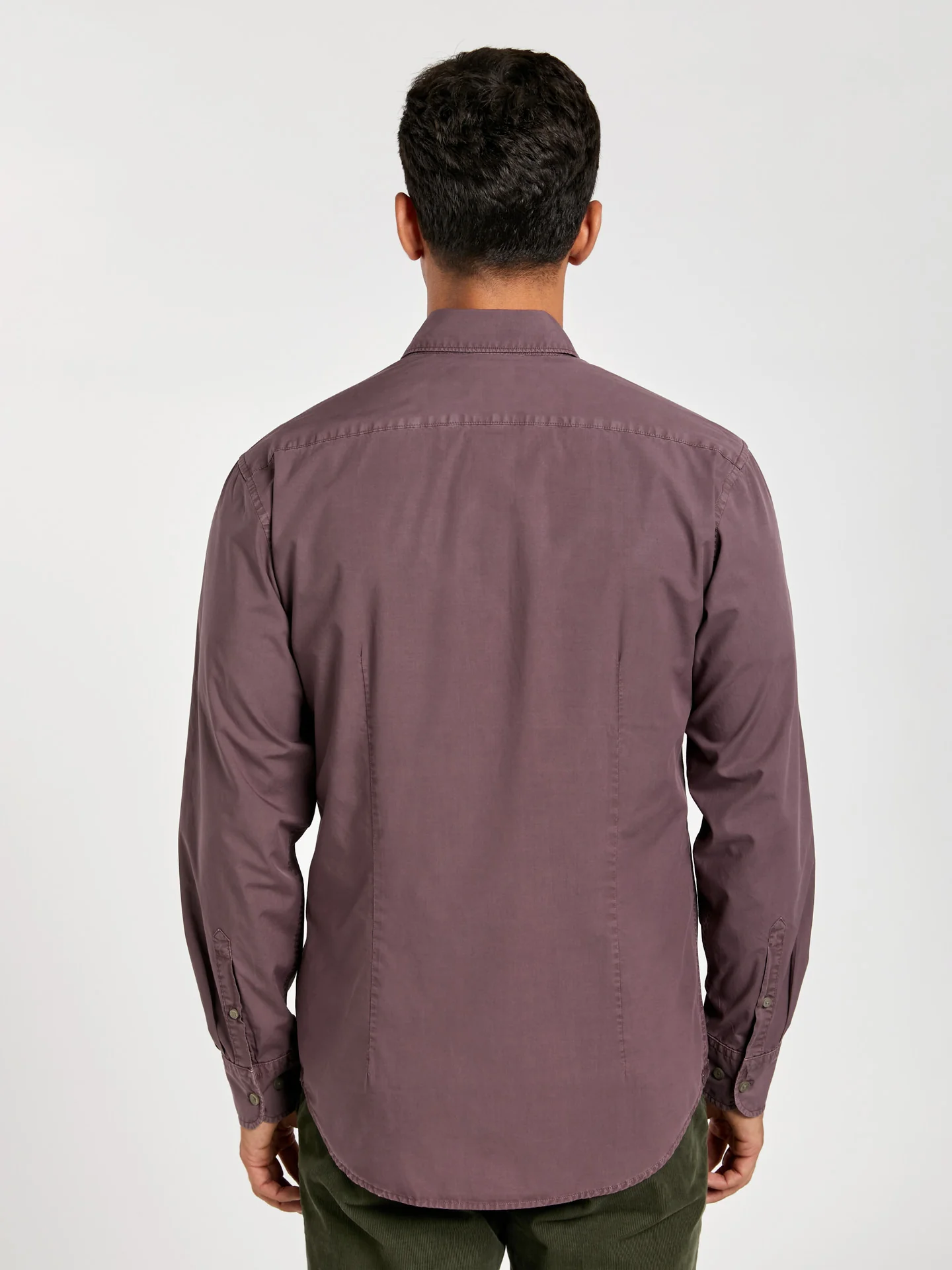 Slim fit poplin faded shirt - Image 16