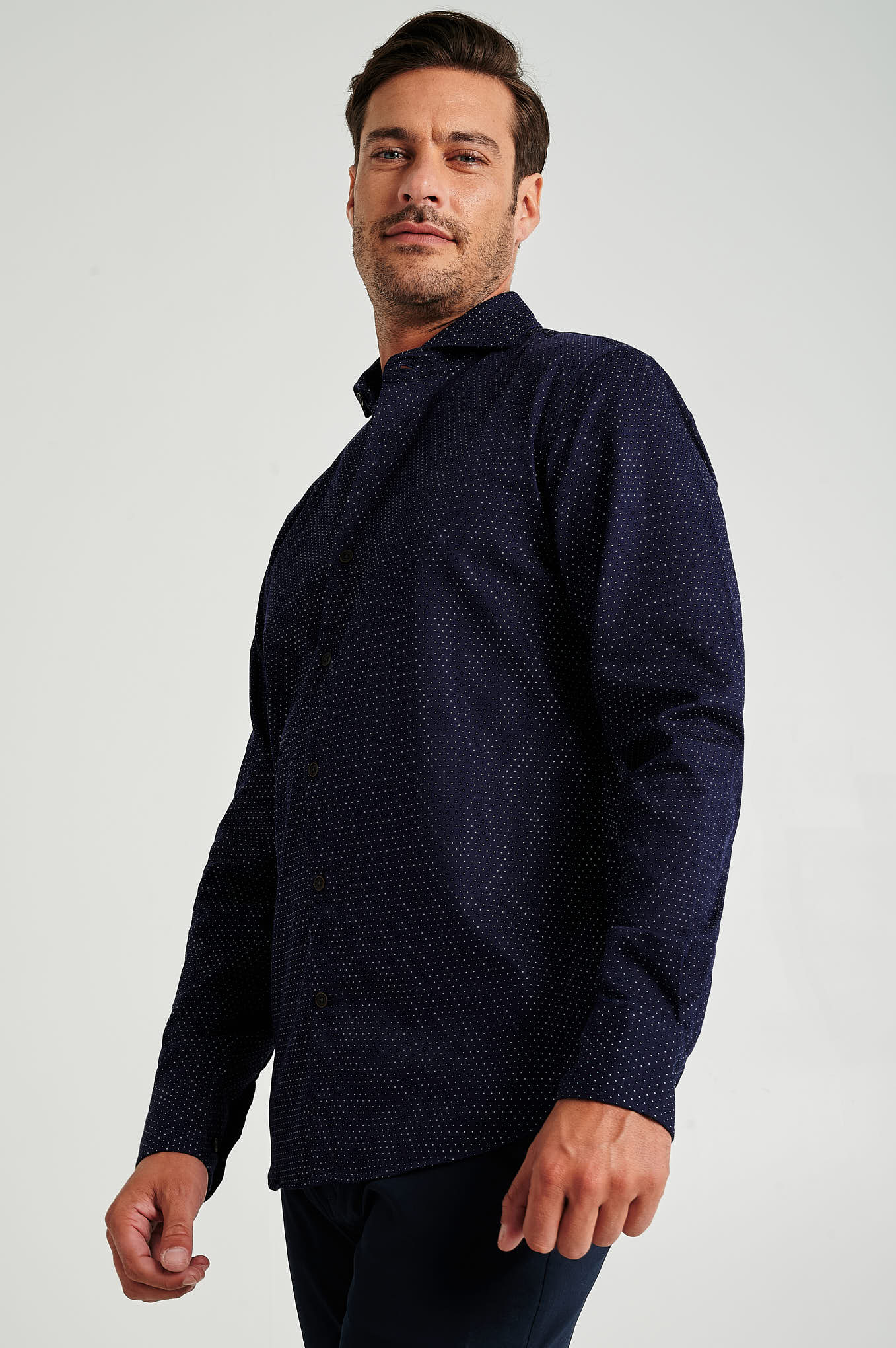 Slim fit printed shirt - Image 3