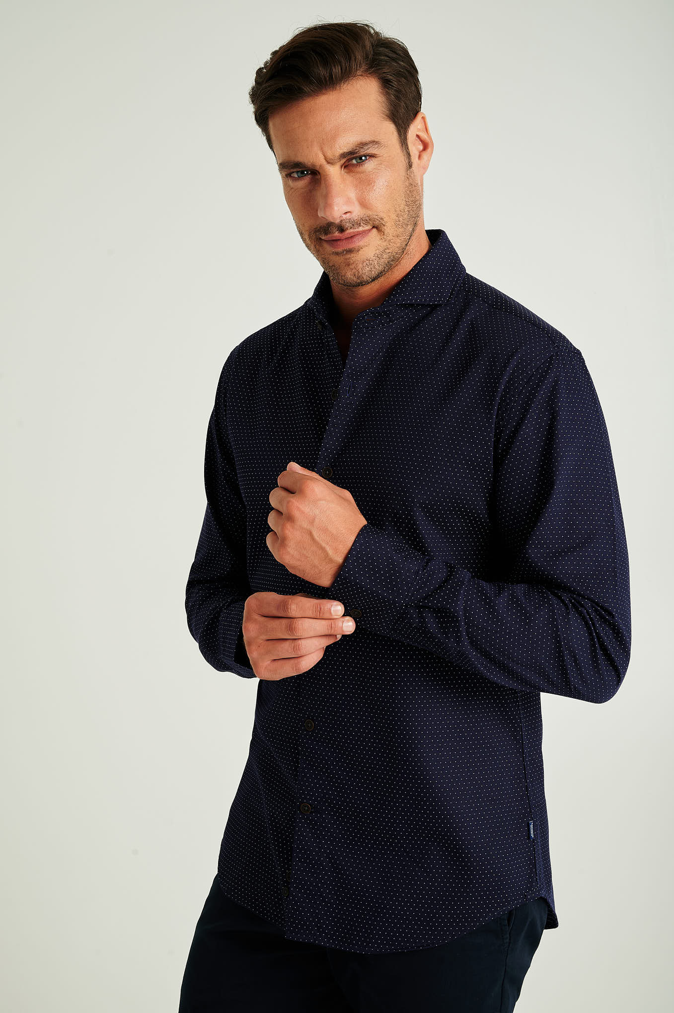 Slim fit printed shirt - Image 8