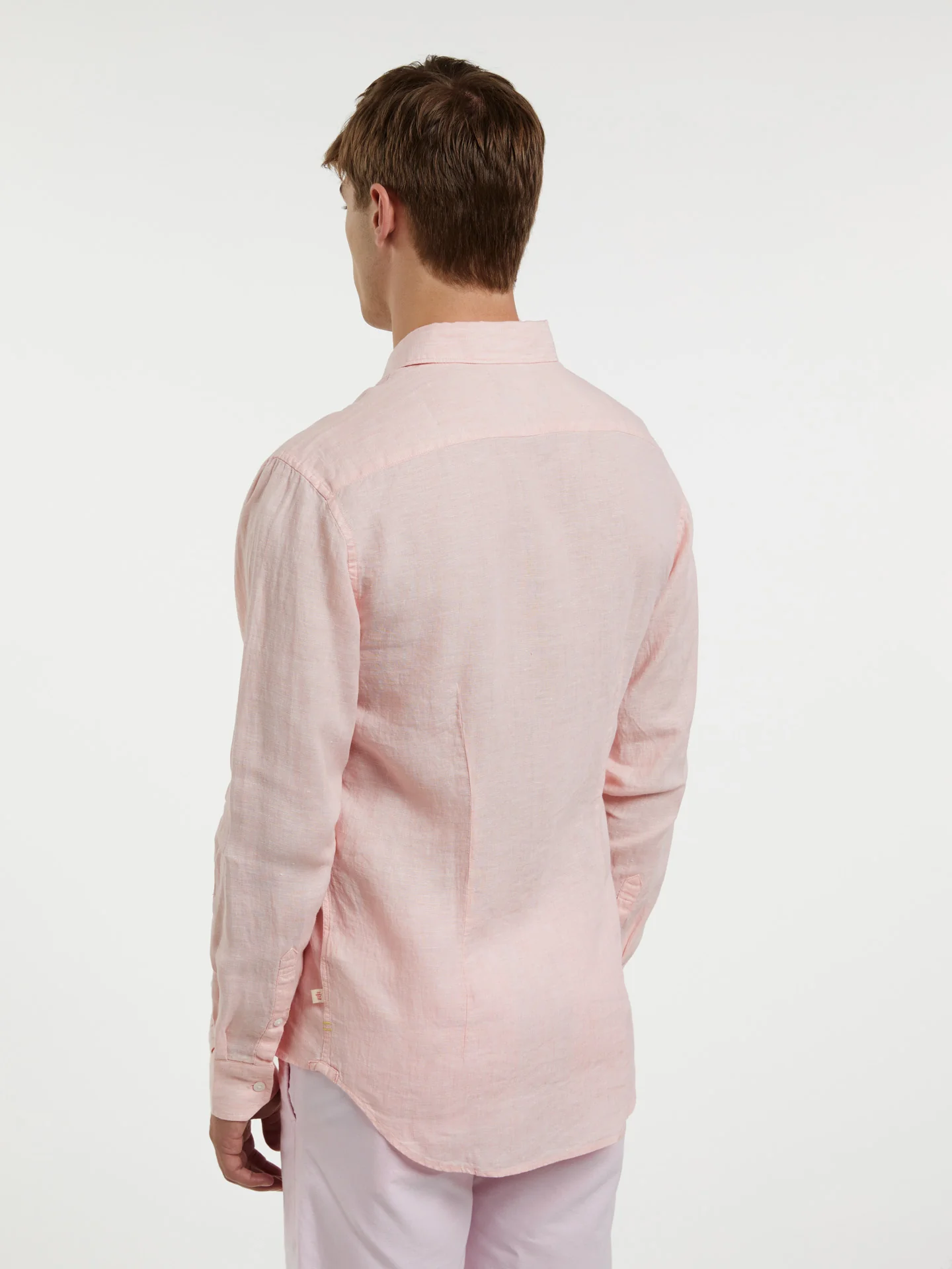 Slim Fit pure Linen Shirt - Image 26