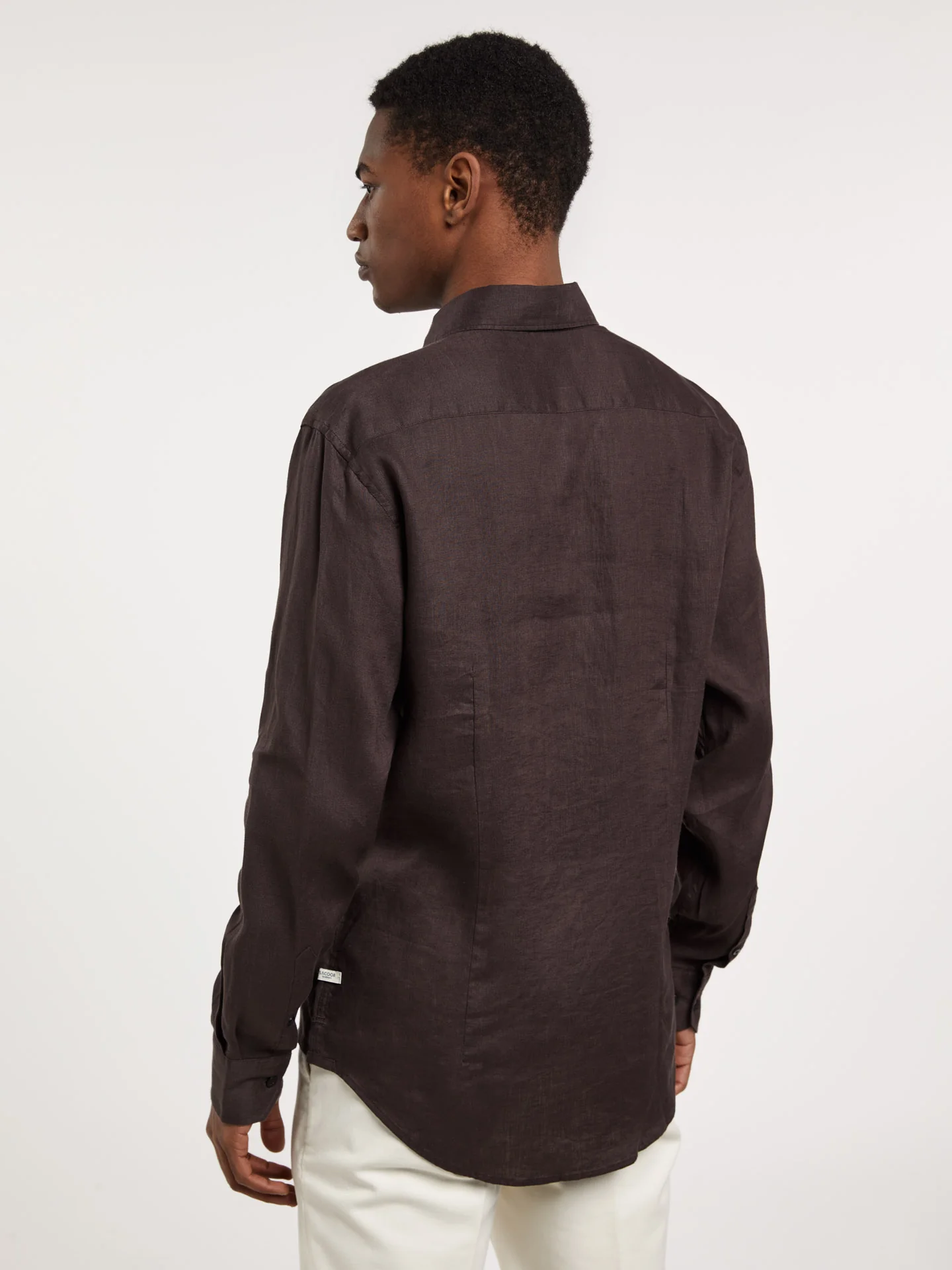 Slim Fit pure Linen Shirt - Image 9