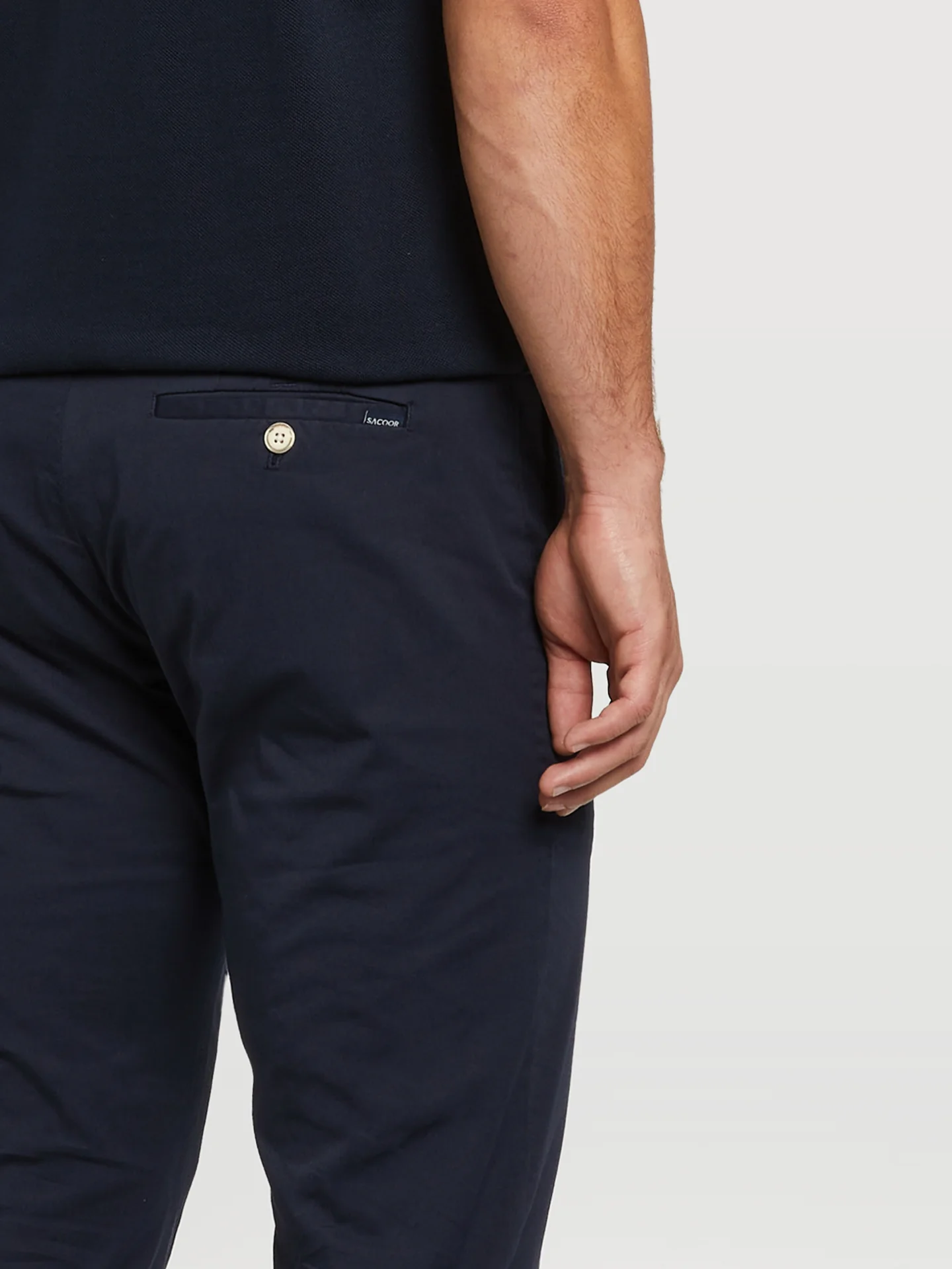 Slim fit 'respekt' chino trousers - Image 9