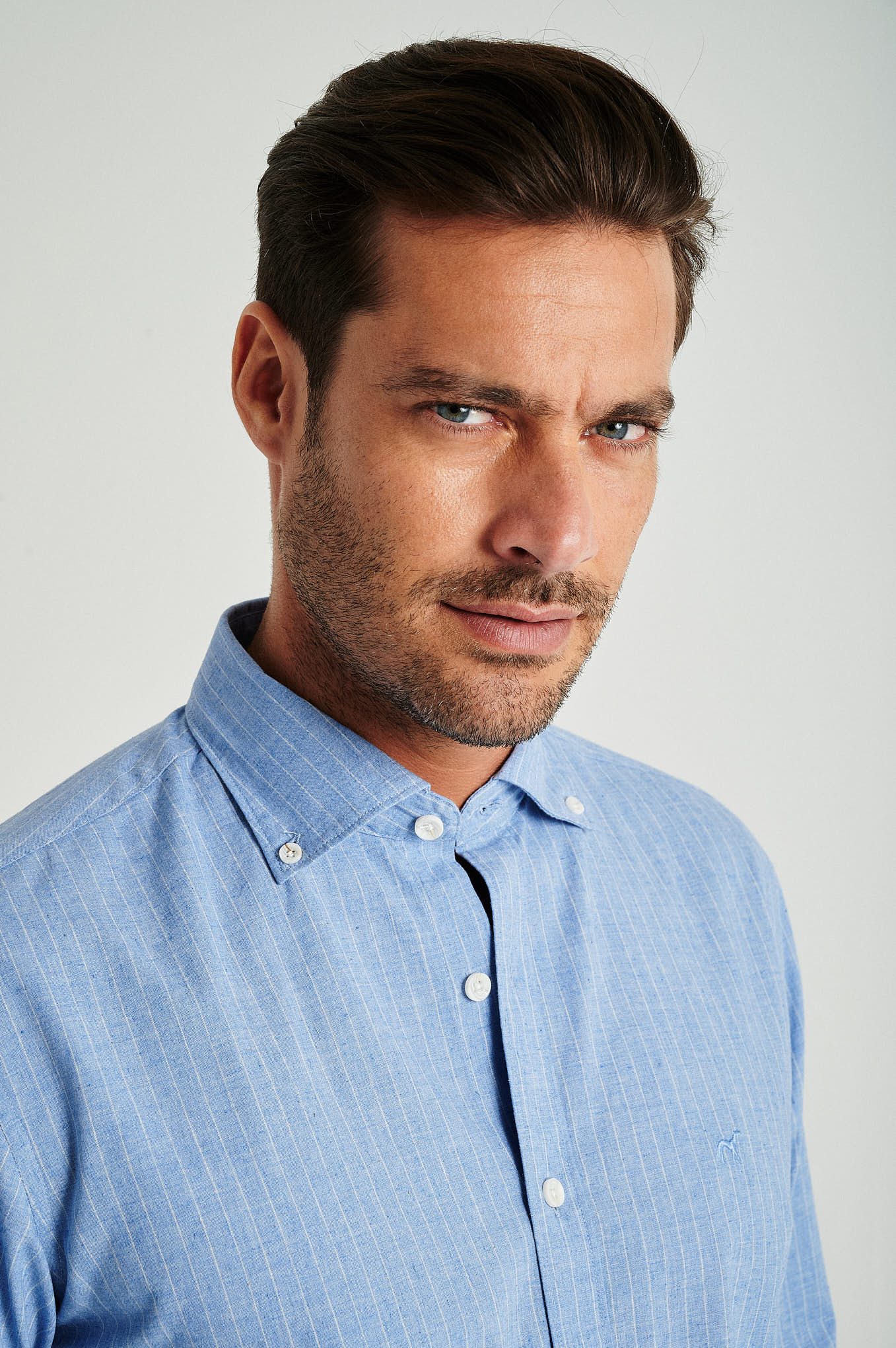 Slim fit Special Edition melange shirt - Image 2