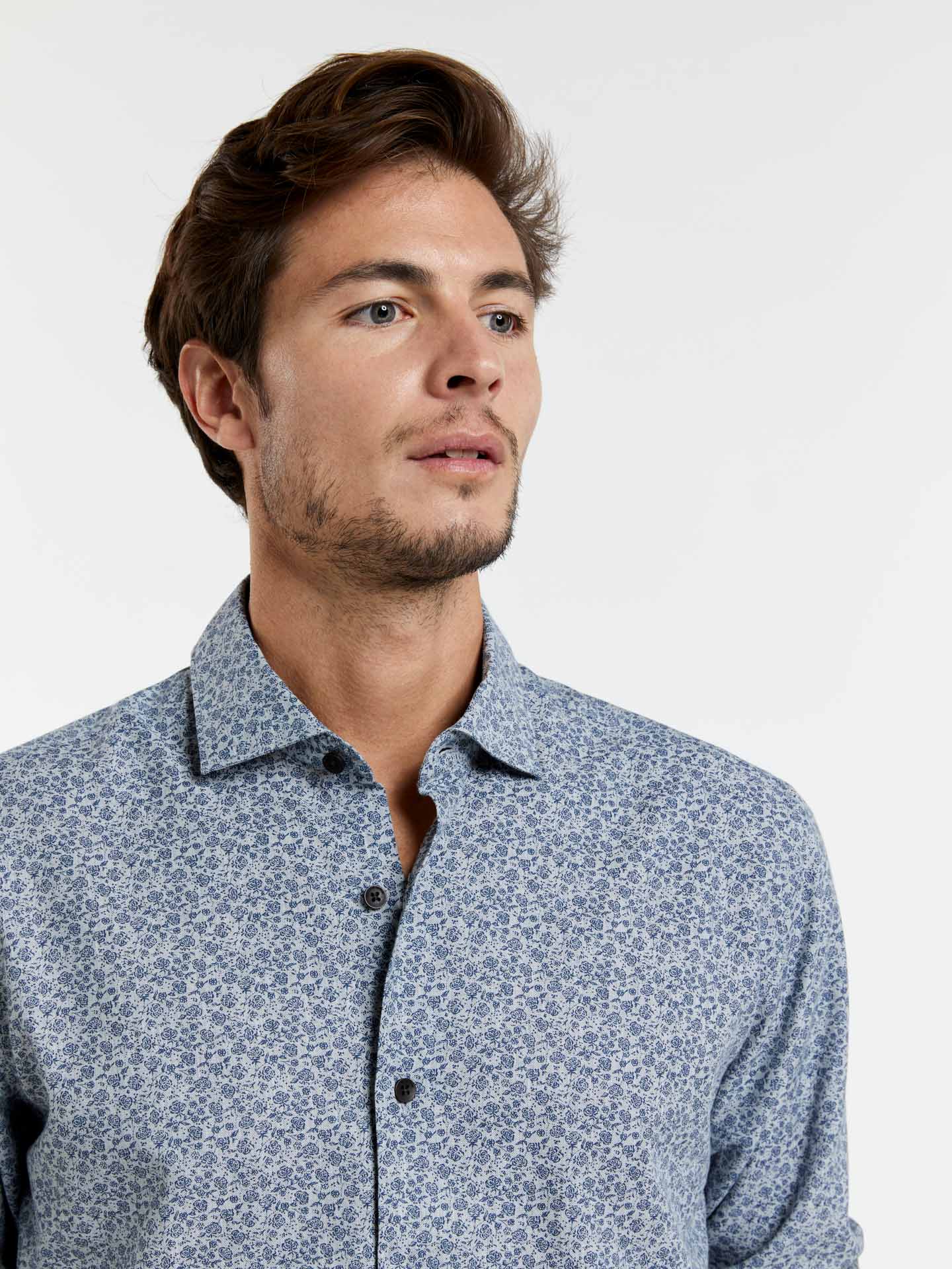 Slim fit special edition print shirt - Image 2