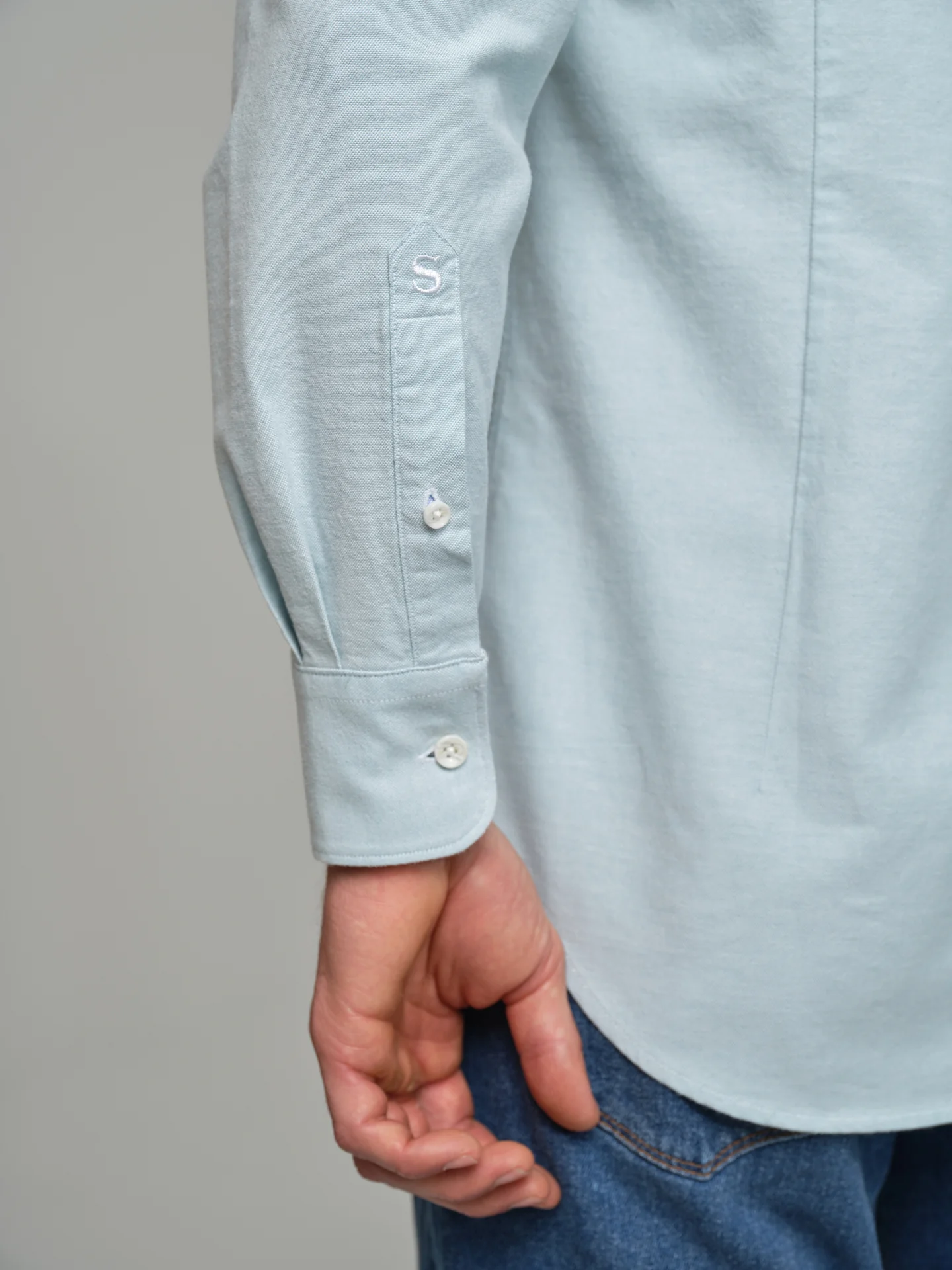 Slim fit sport Oxford shirt - Image 12