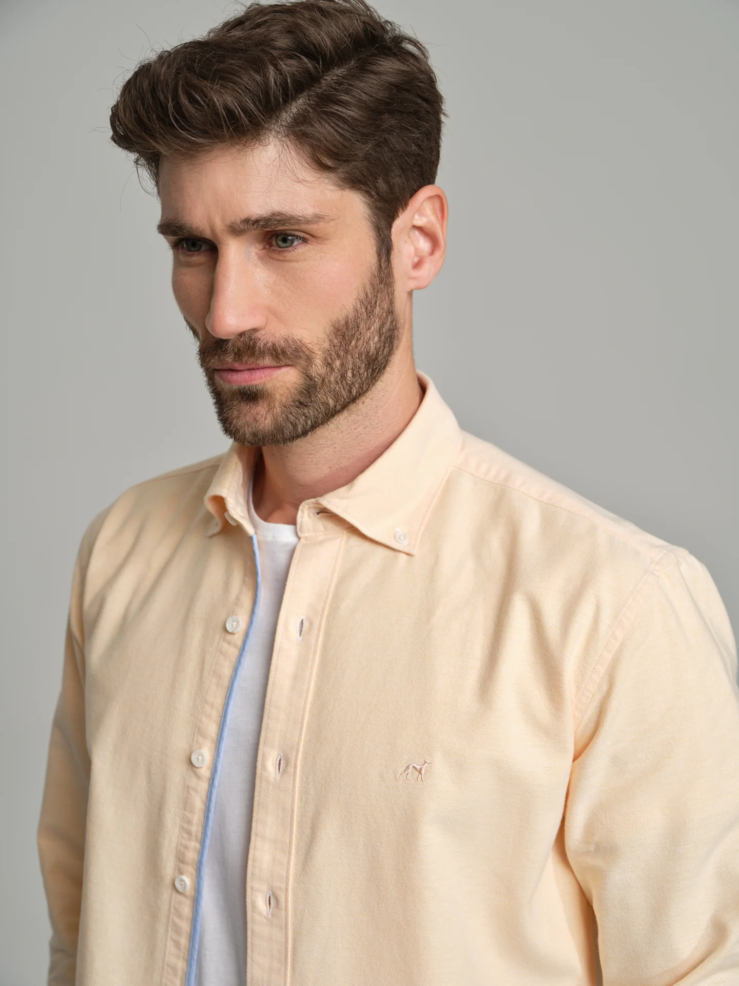 Slim fit sport Oxford shirt - Image 26