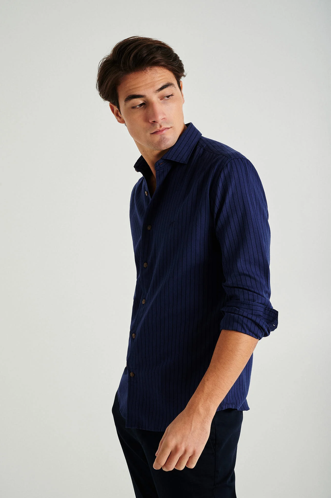Slim Fit striped shirt - Image 5