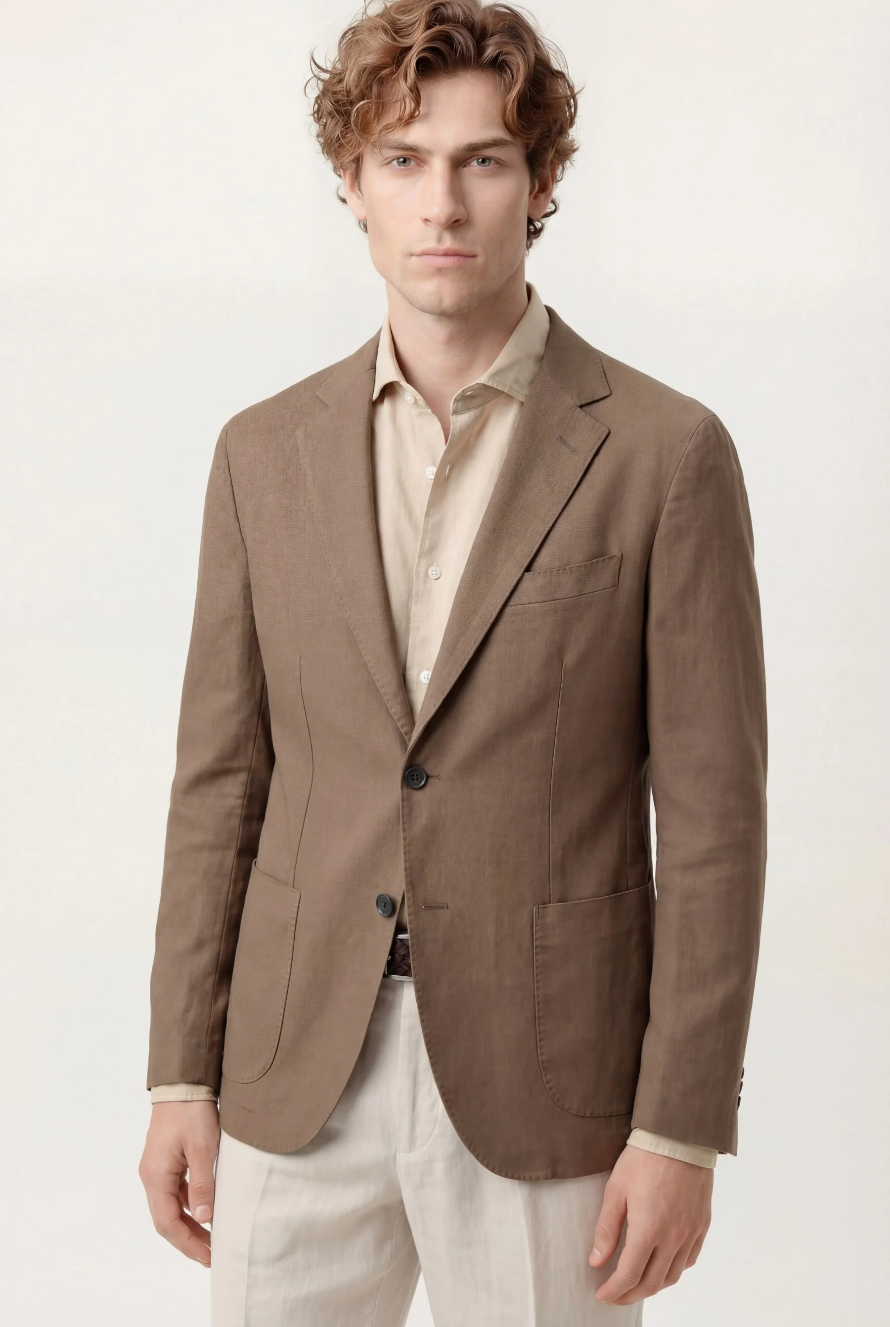 Slim fit Structure Washed blazer - Image 2
