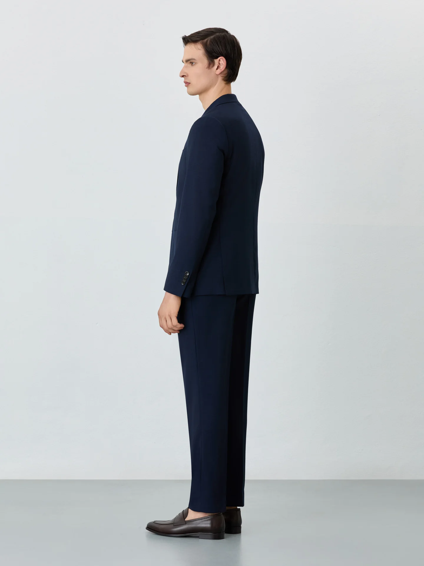 Slim Fit Suit In Wool - Image 3