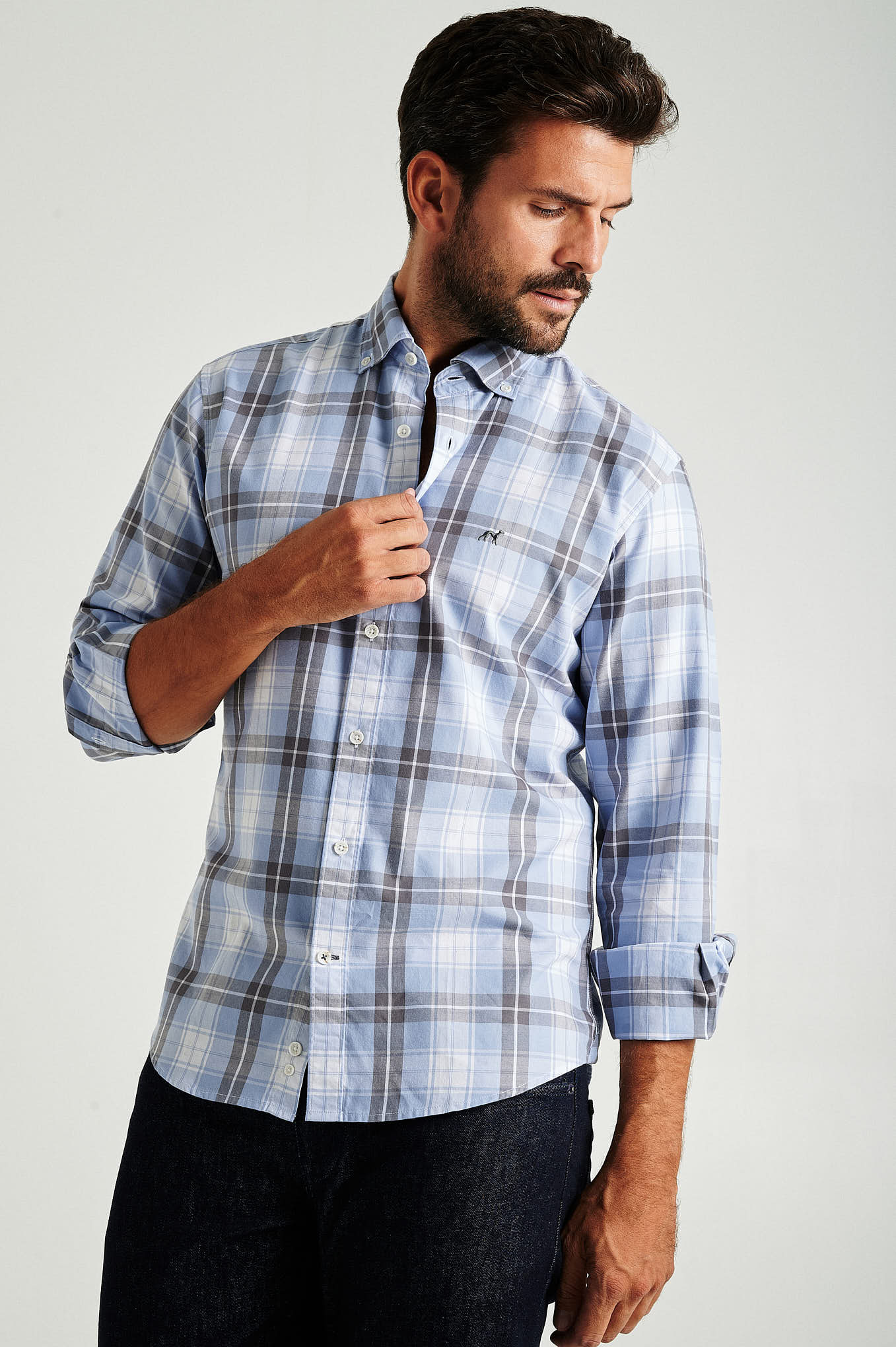 Slim fit twill shirt - Image 6
