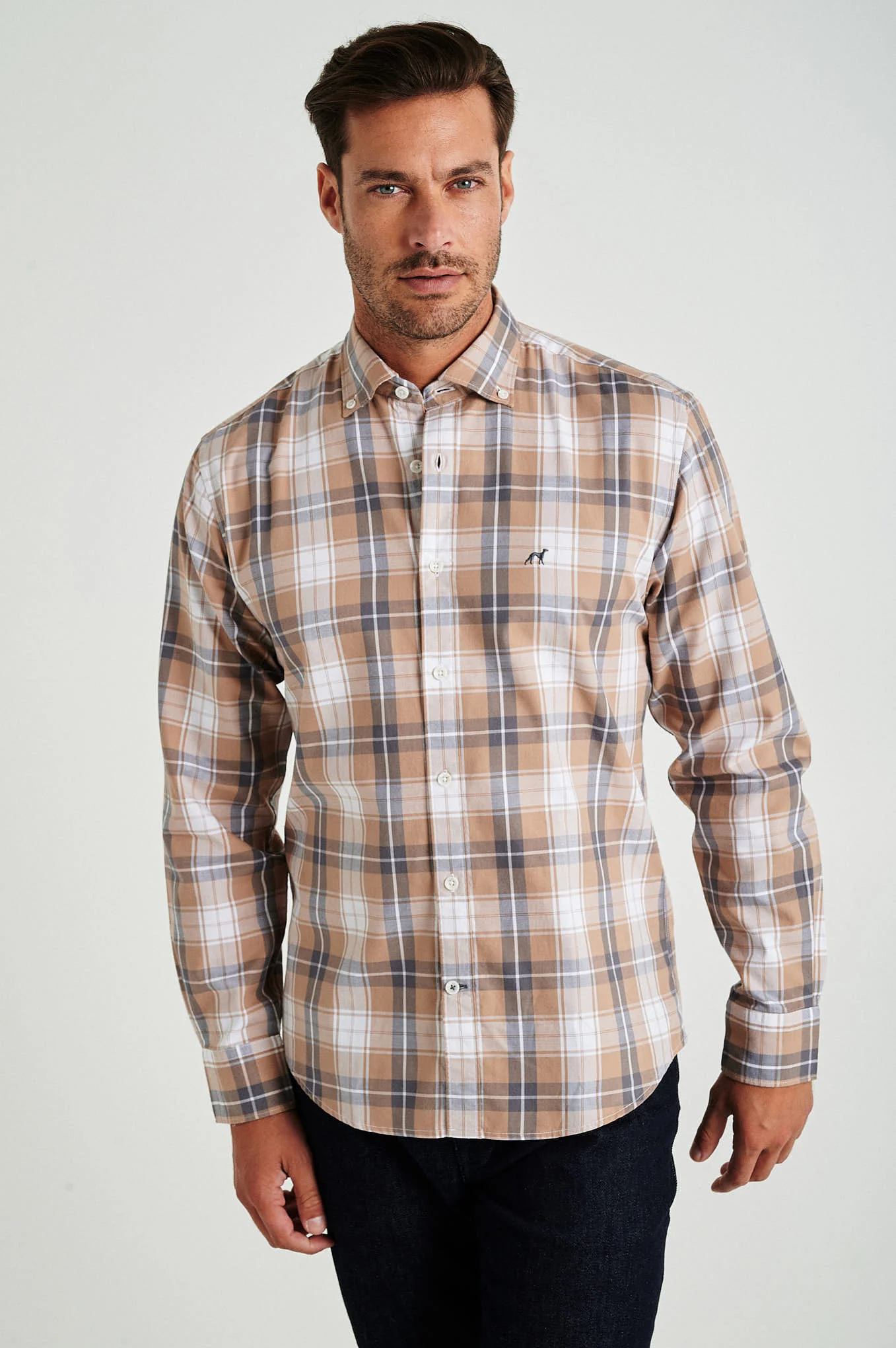 Slim fit twill shirt - Image 5