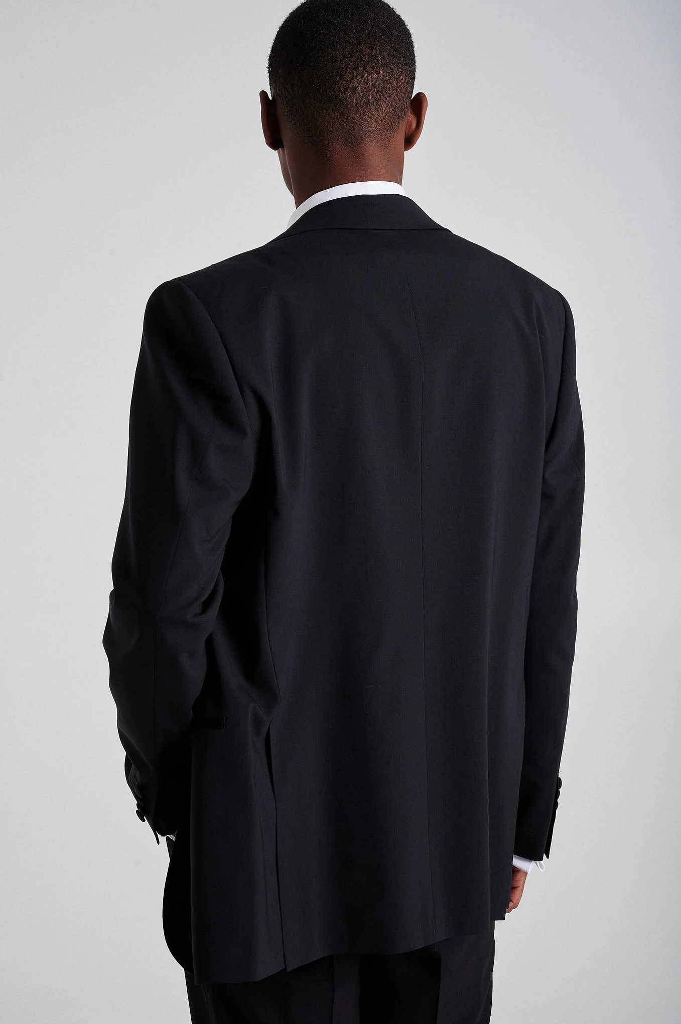 Slim fit wool & elastane tuxedo suit - Image 5
