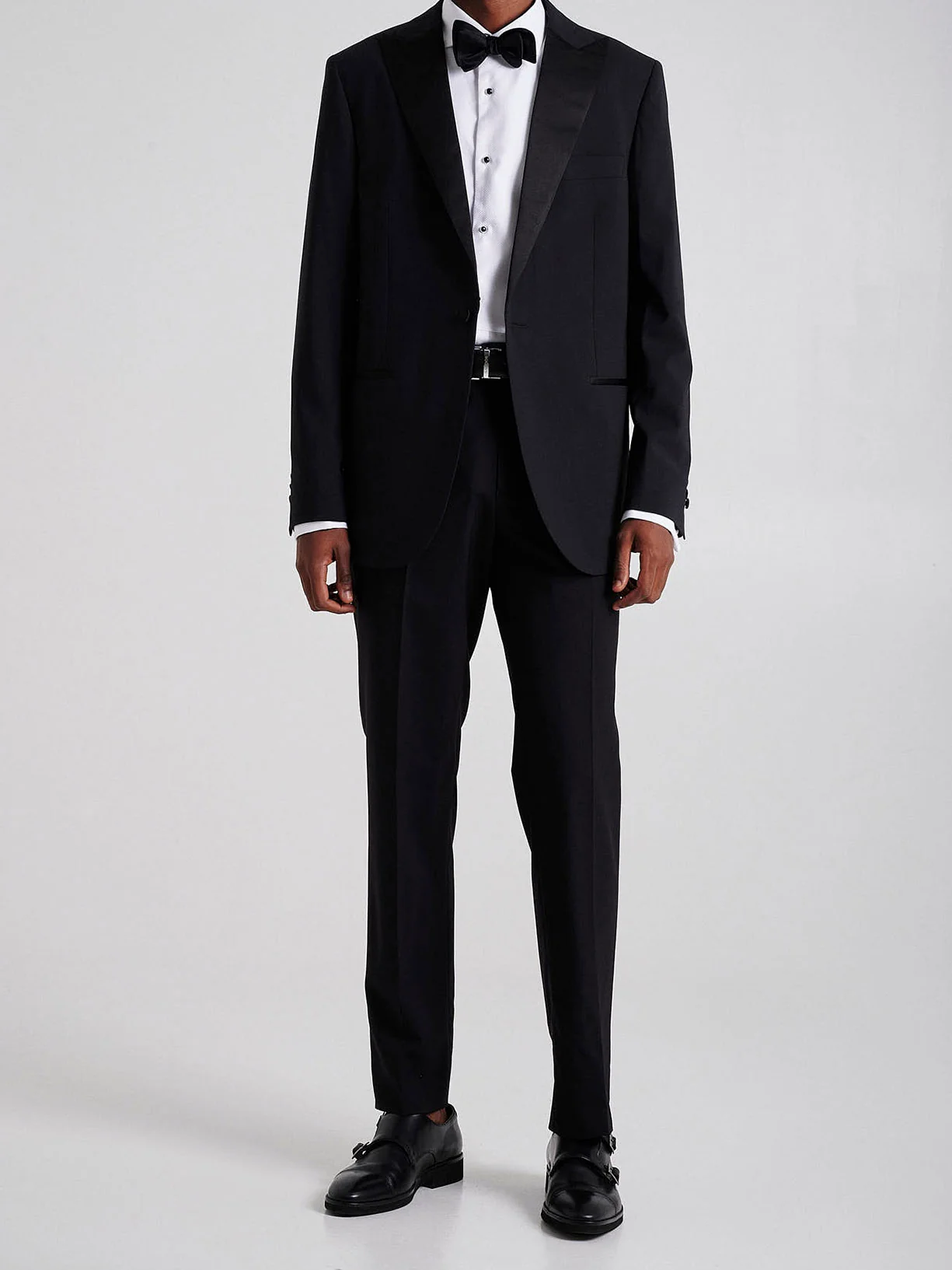 Slim fit wool & elastane tuxedo suit - Image 6