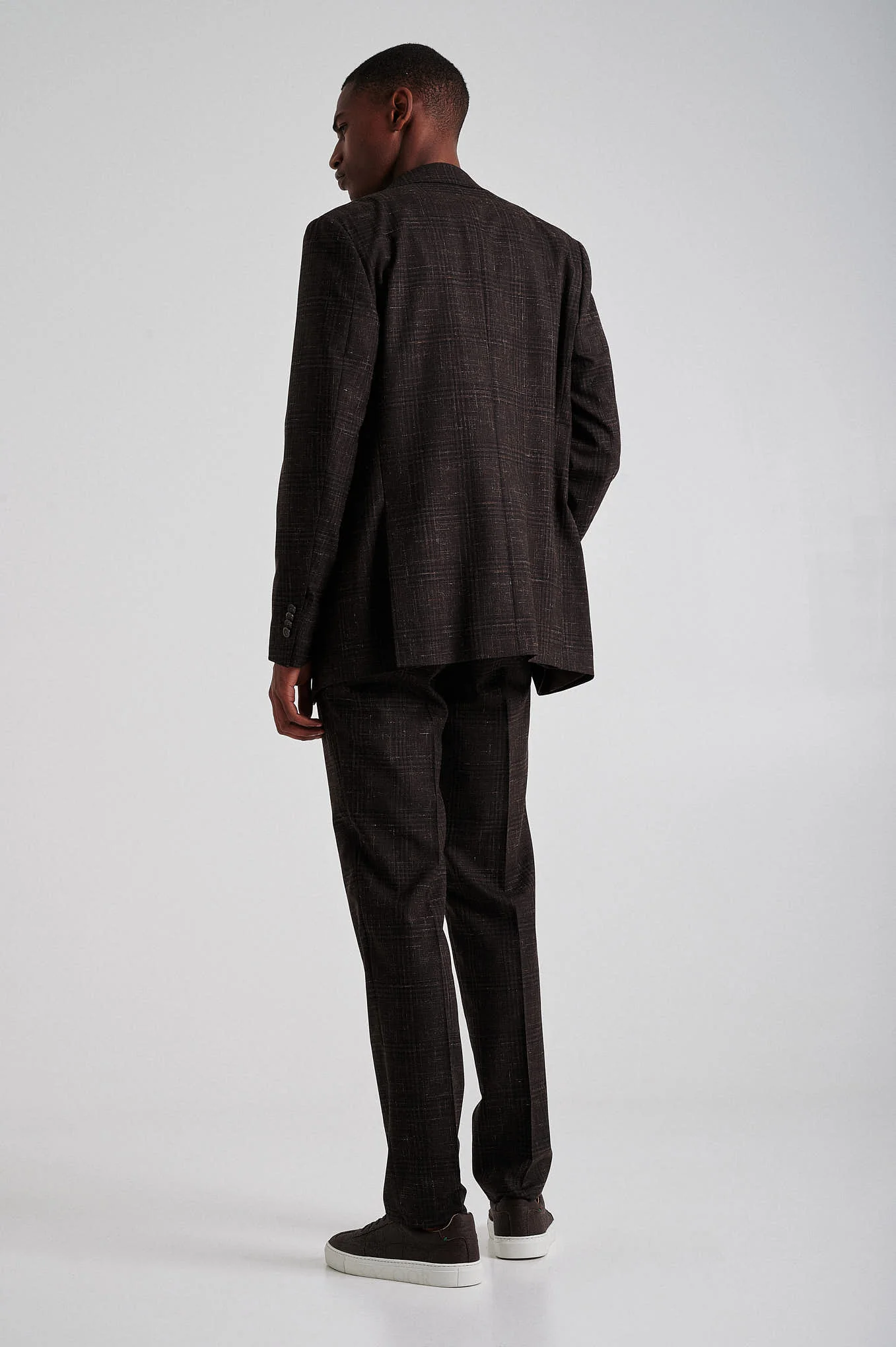 Slim fit wool linen suit - Image 7