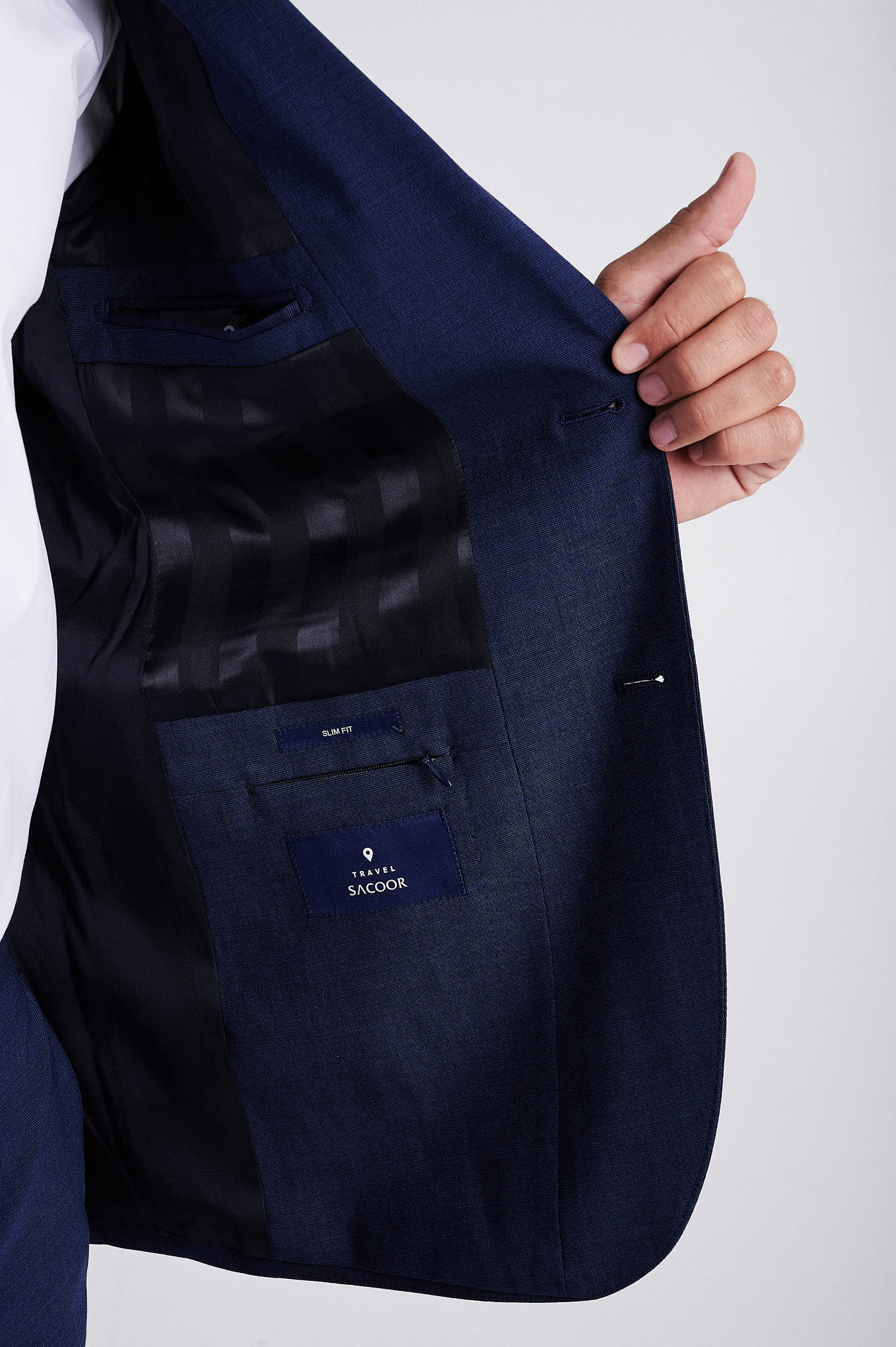 Slim fit wool stretch suit - Image 9