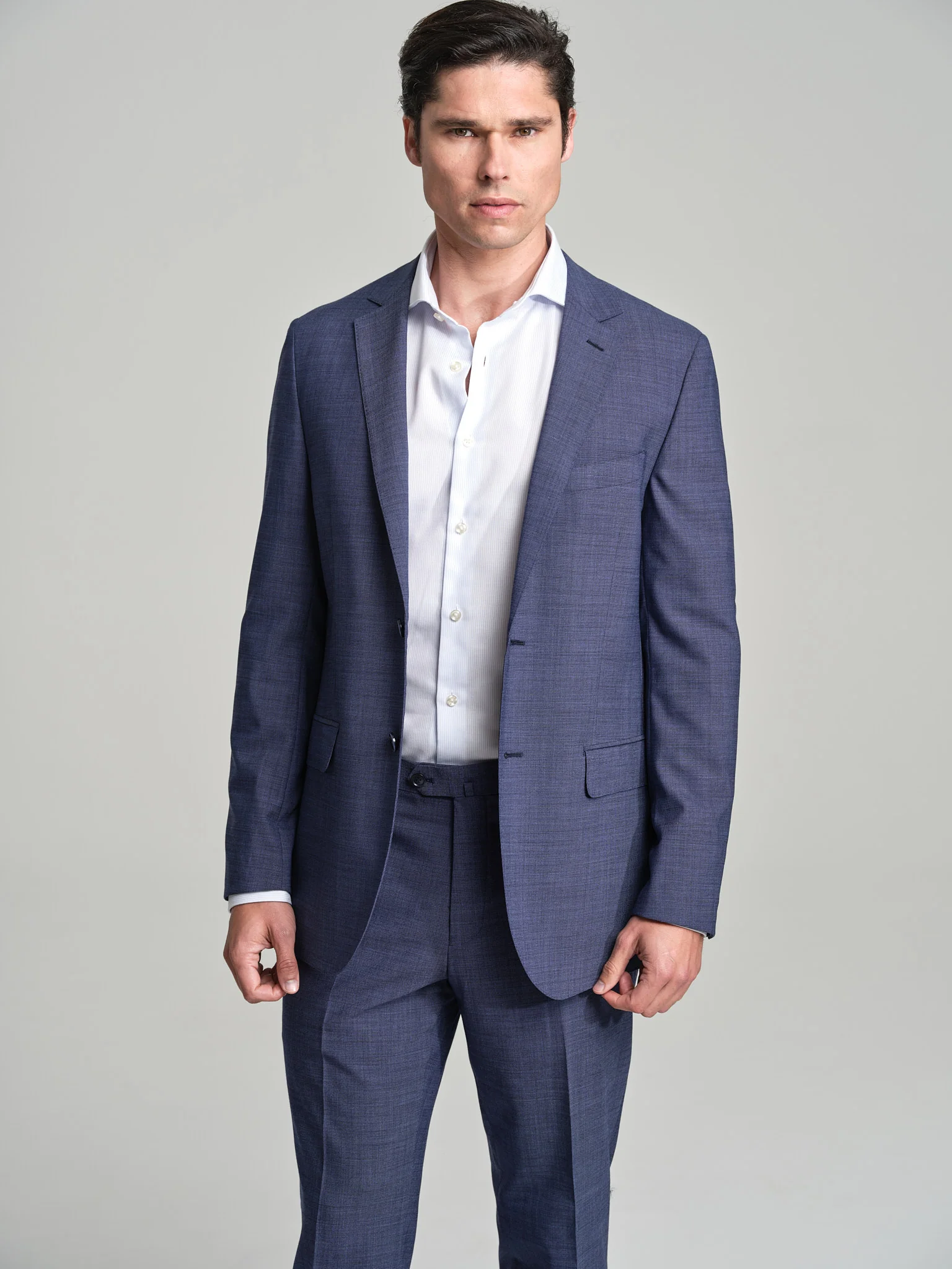 Slim fit wool stretch suit - Image 3