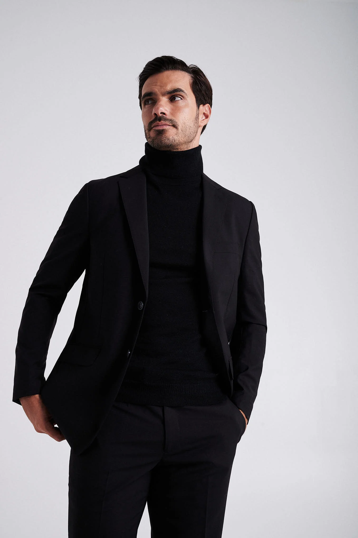 Slim fit wool suit - Image 6