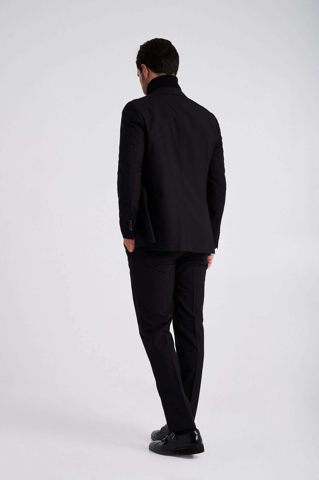 Slim fit wool suit - Image 7