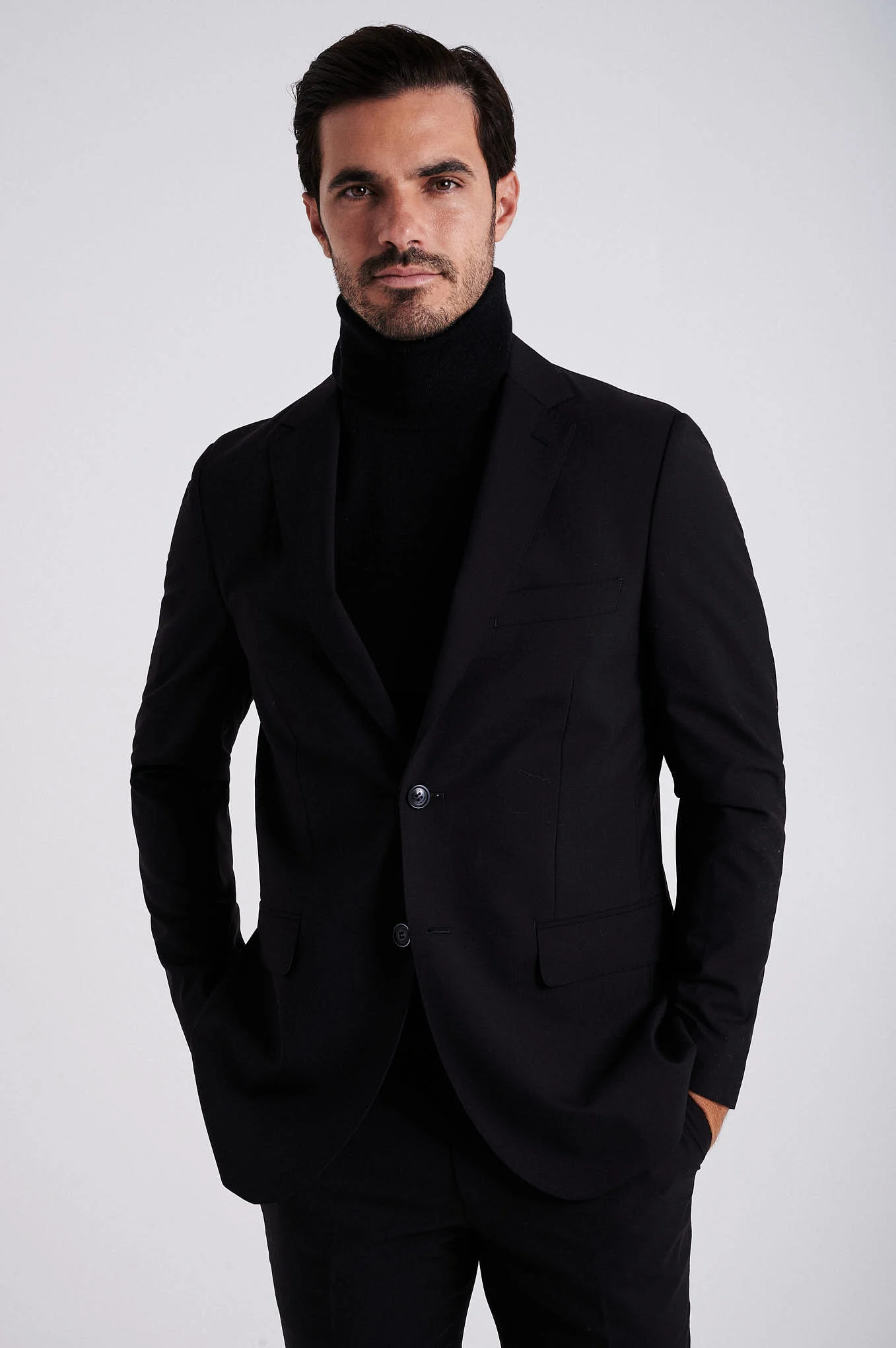 Slim fit wool suit - Image 8
