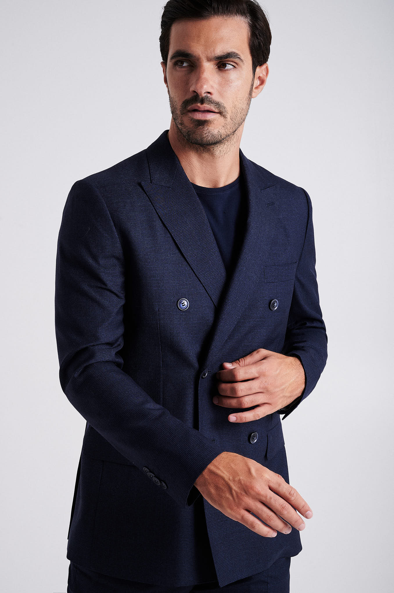 Slim fit wool suit - Image 2