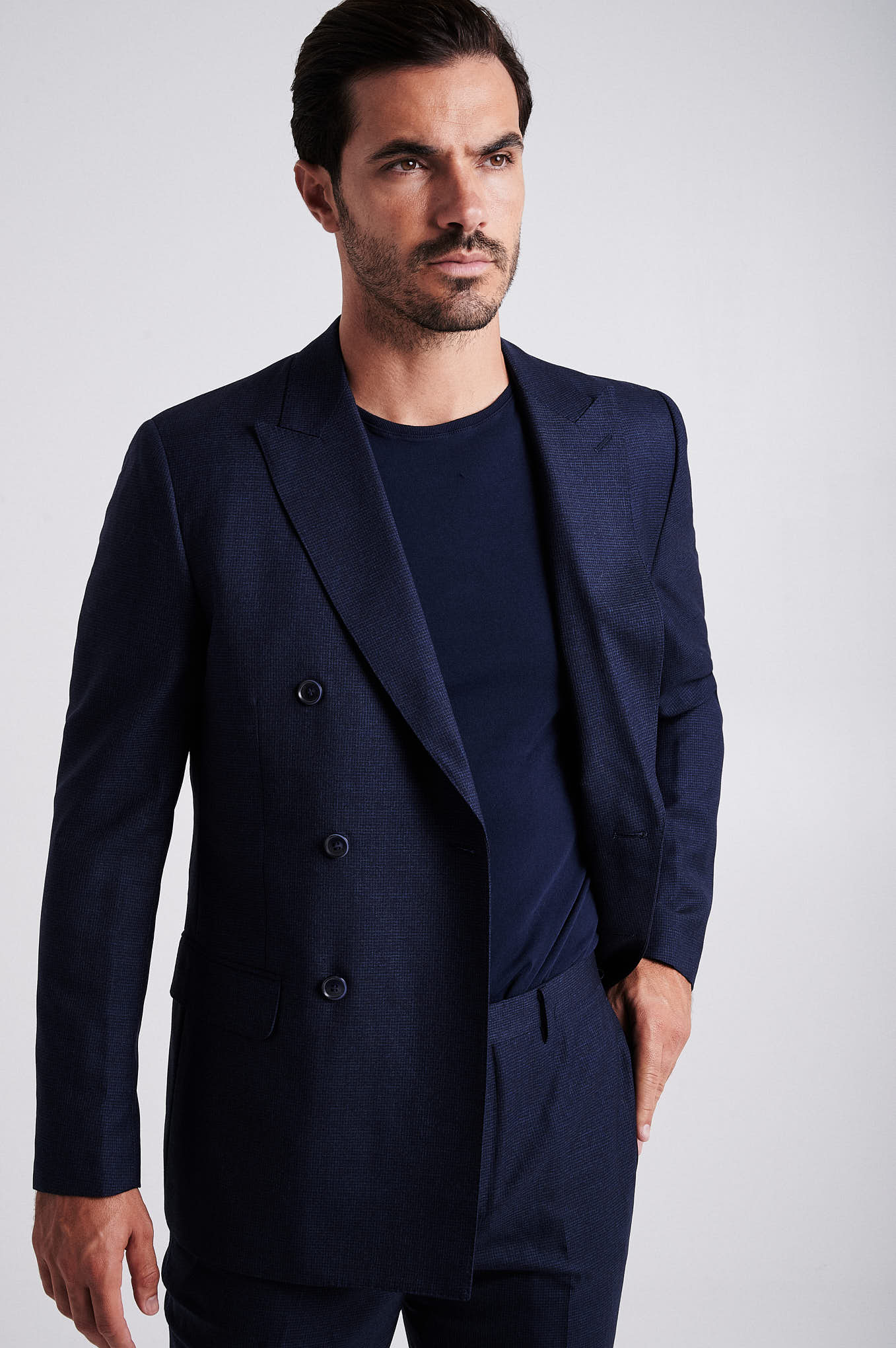 Slim fit wool suit - Image 6