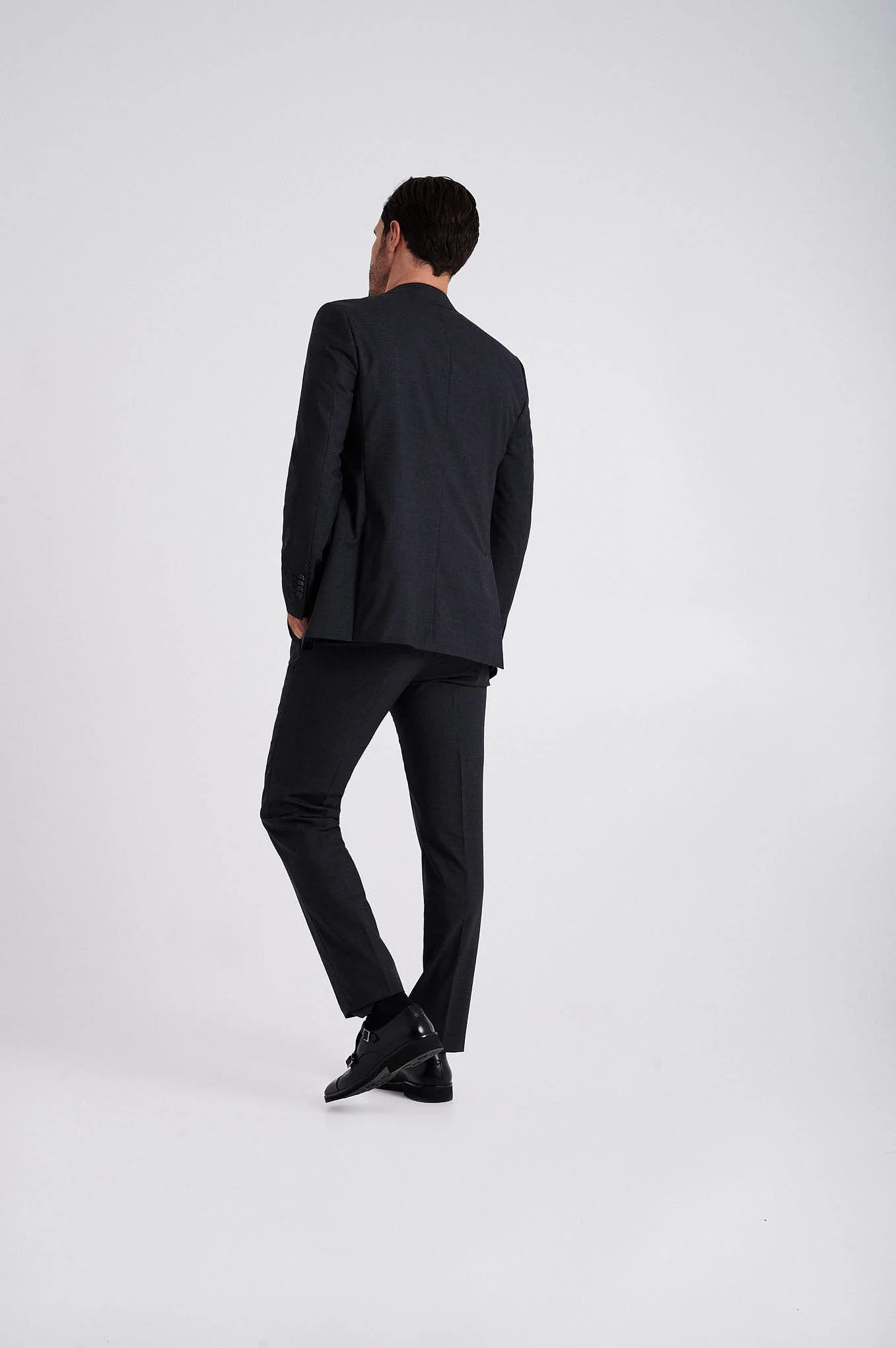 Slim fit wool suit - Image 14