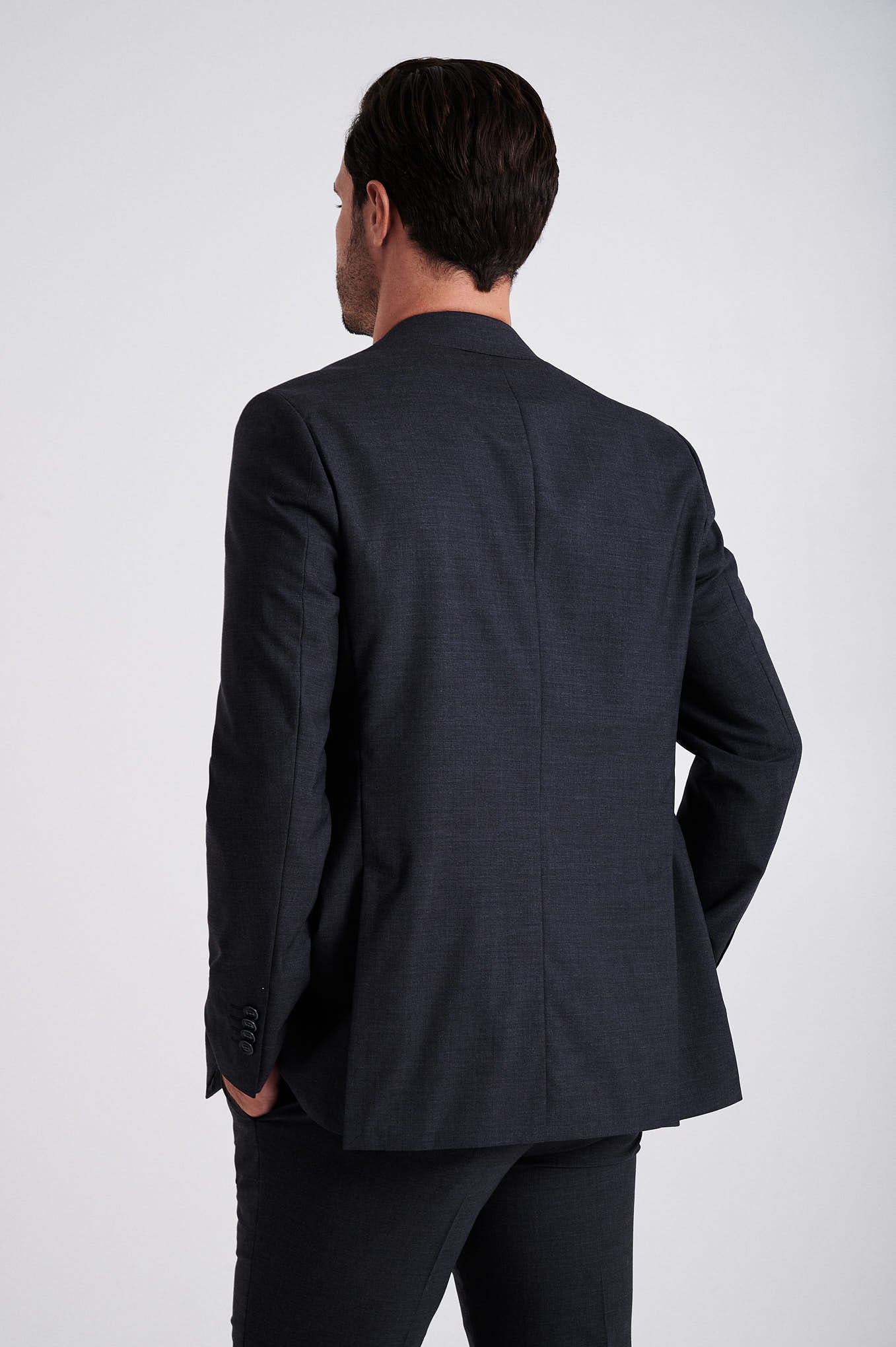 Slim fit wool suit - Image 18