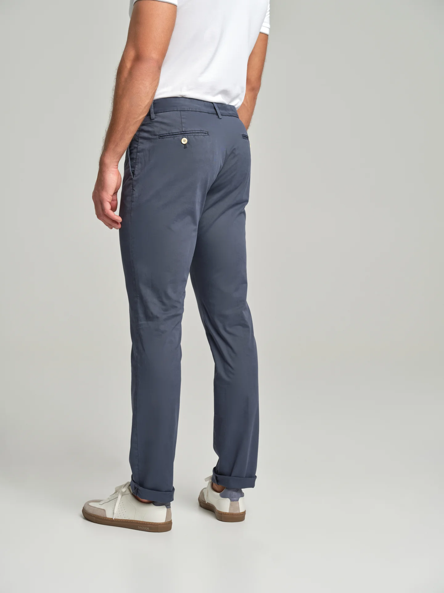 Soft twill chino trousers - Image 2