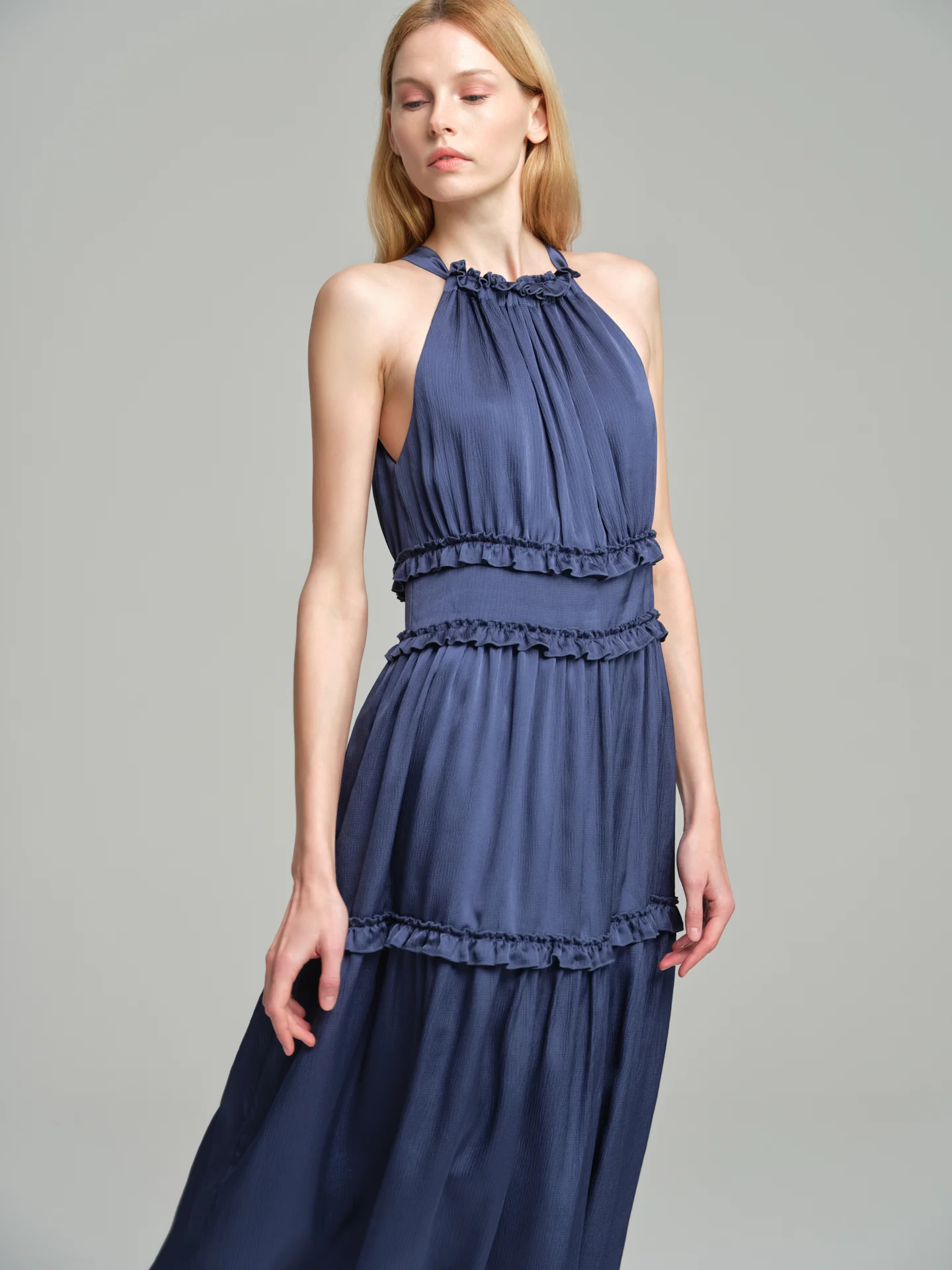 Strappy paneled dress - Image 2