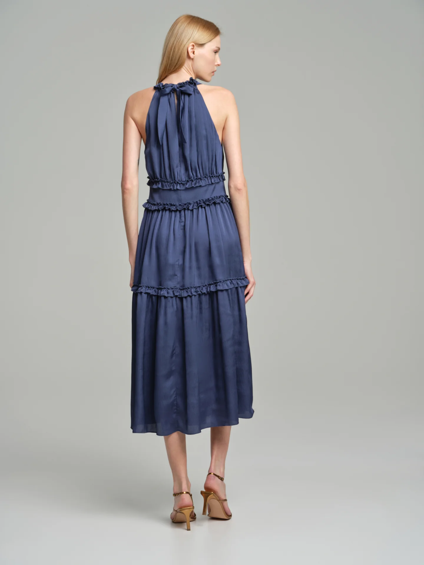 Strappy paneled dress - Image 3